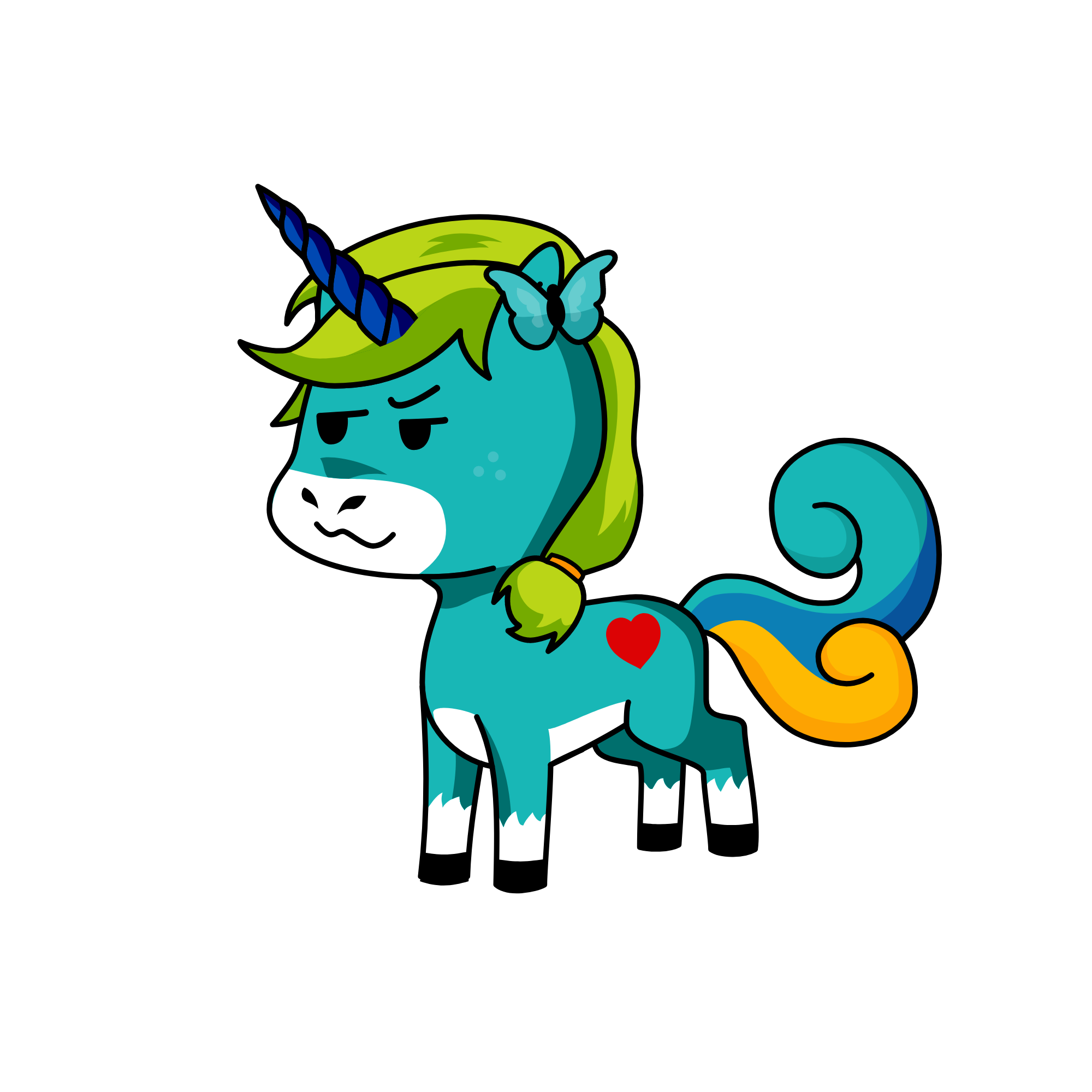 Oliver, the unicorn