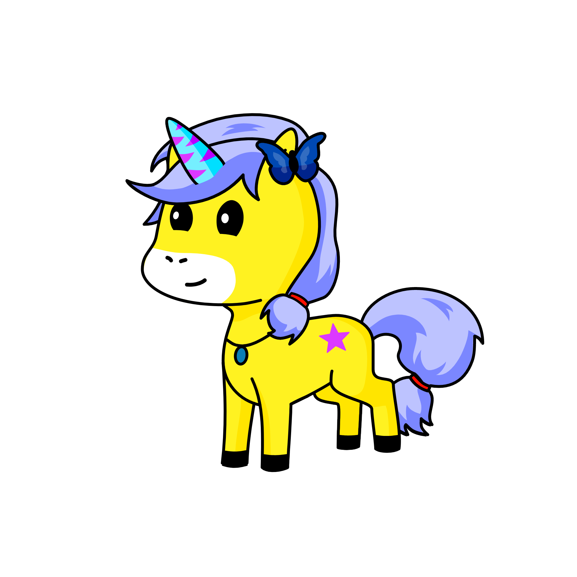 SNOYA, the unicorn