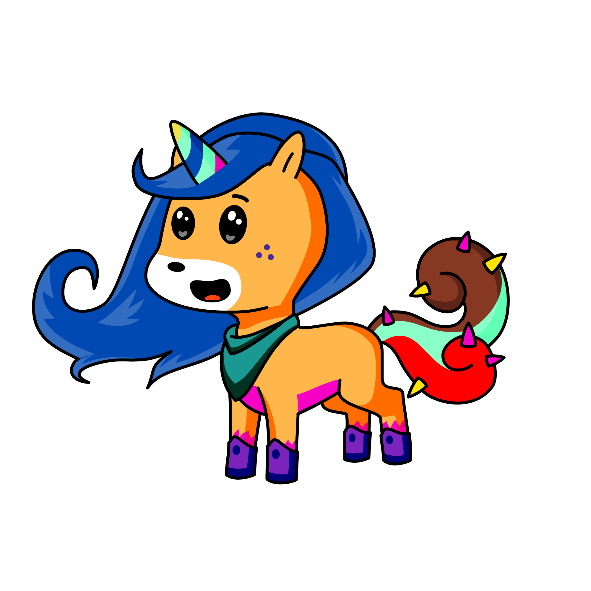 YUM YUM, the unicorn
