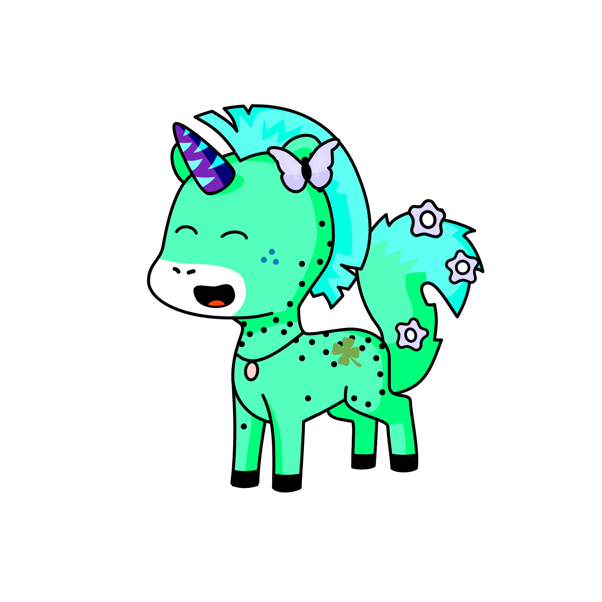 minty, the unicorn