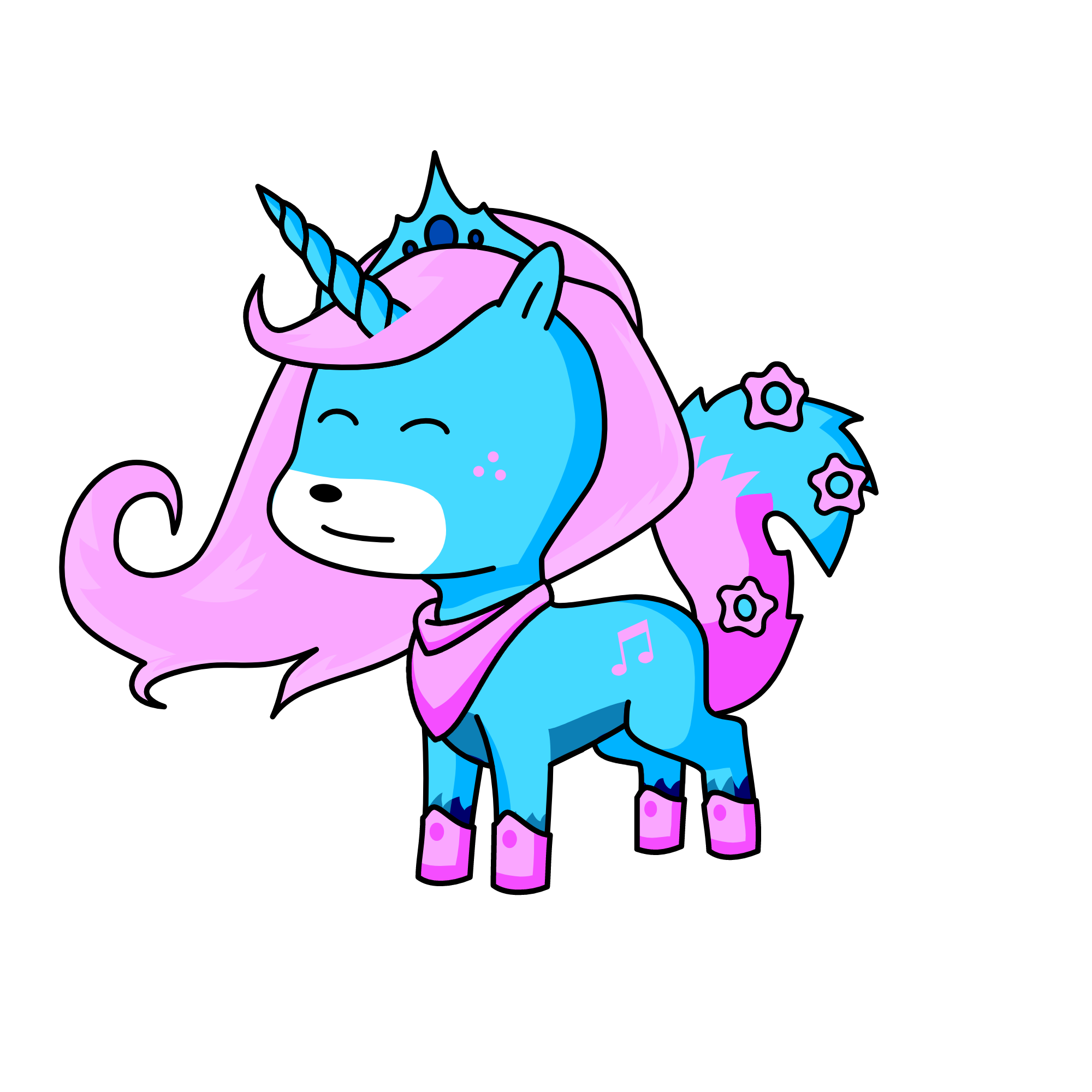 cooldy unicorn , the unicorn