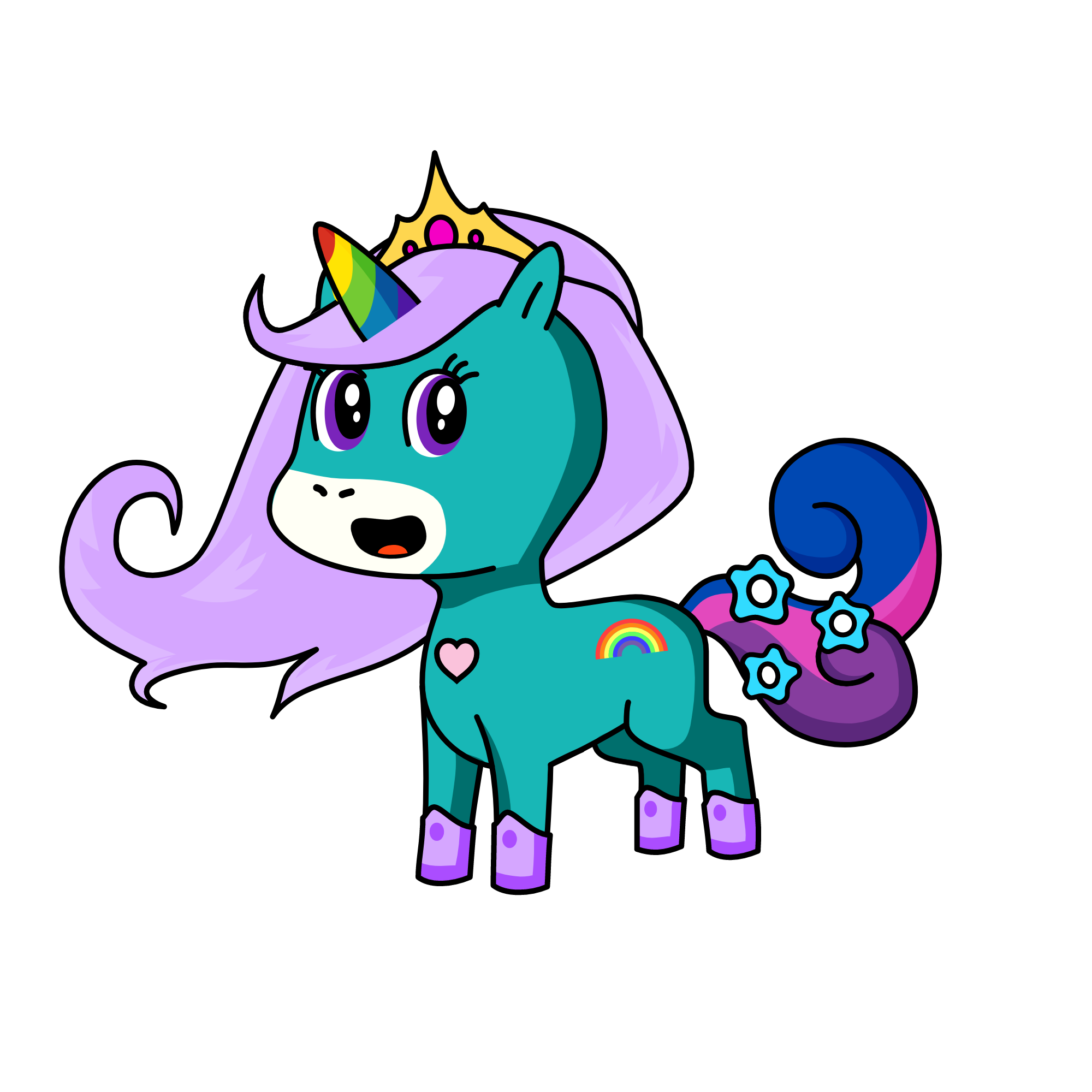 pkbg, the unicorn