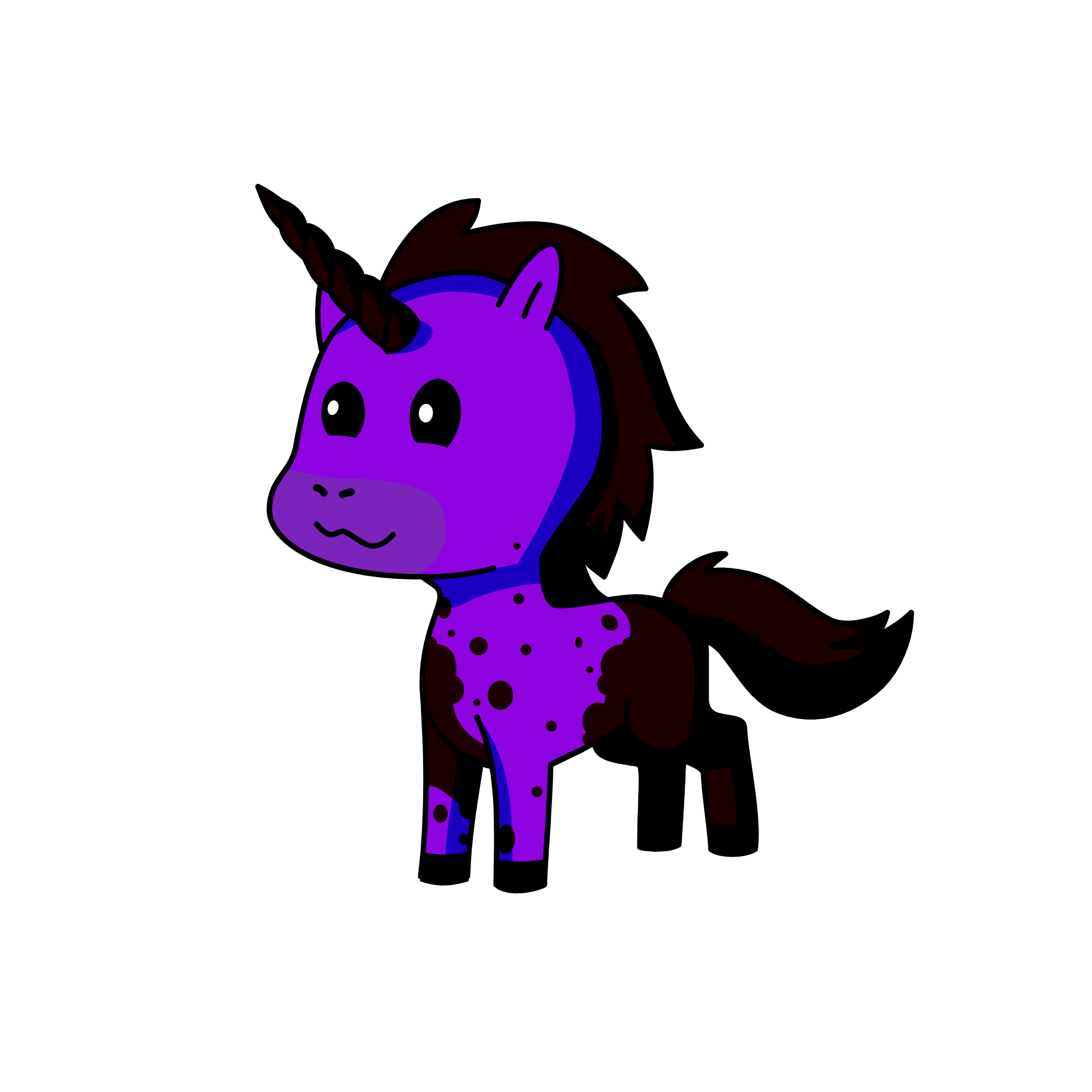 Moldy grape, the unicorn