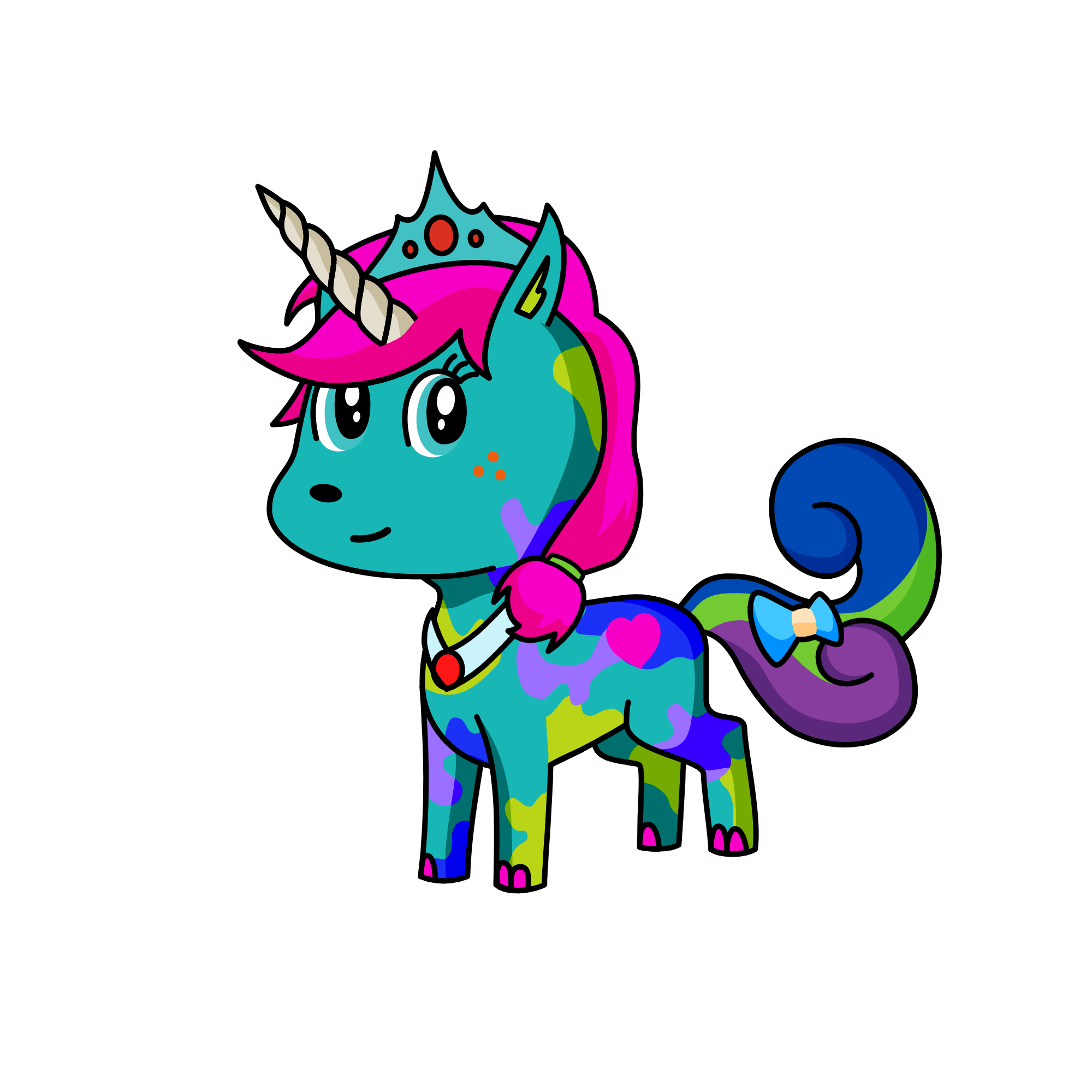 KAR KIRALİÇESİ, the unicorn