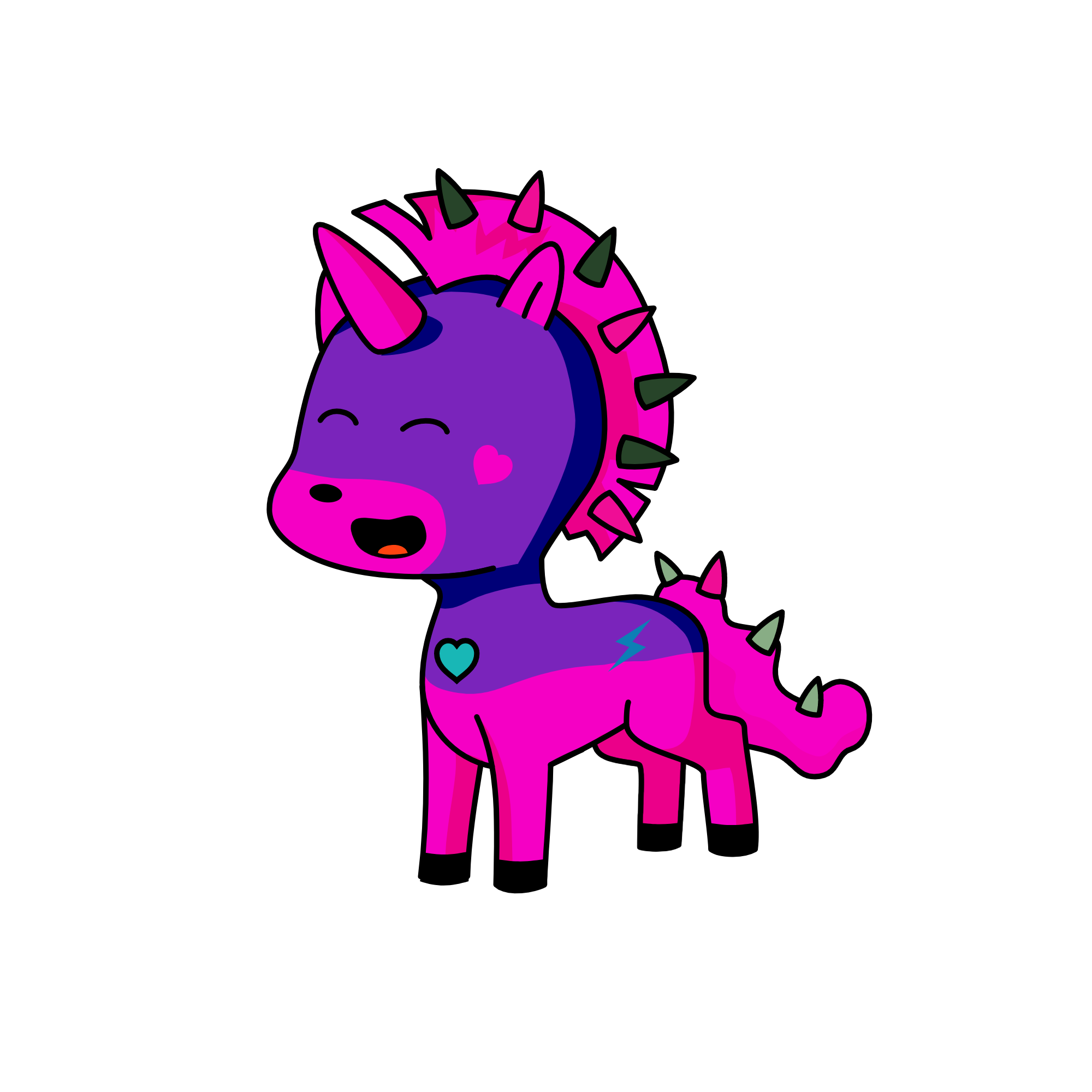 МИЛКА, the unicorn
