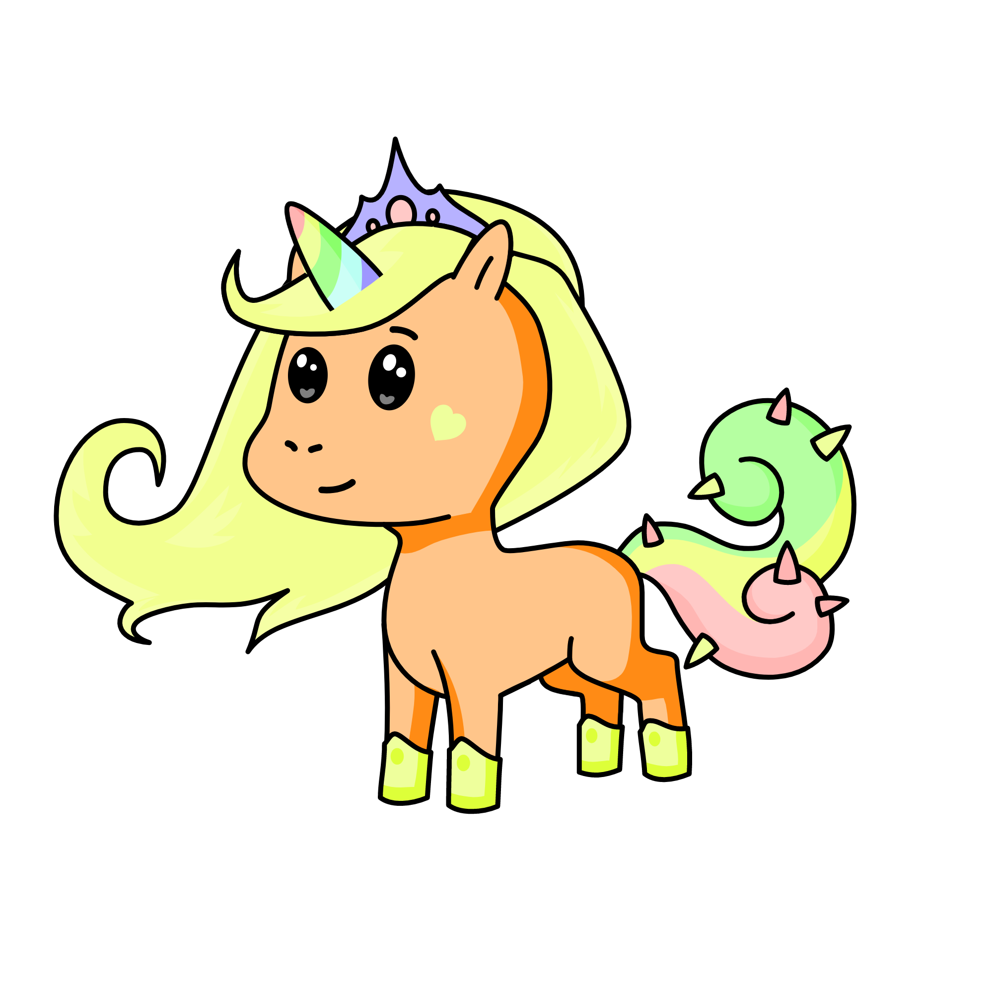 Mini Cutie, the unicorn