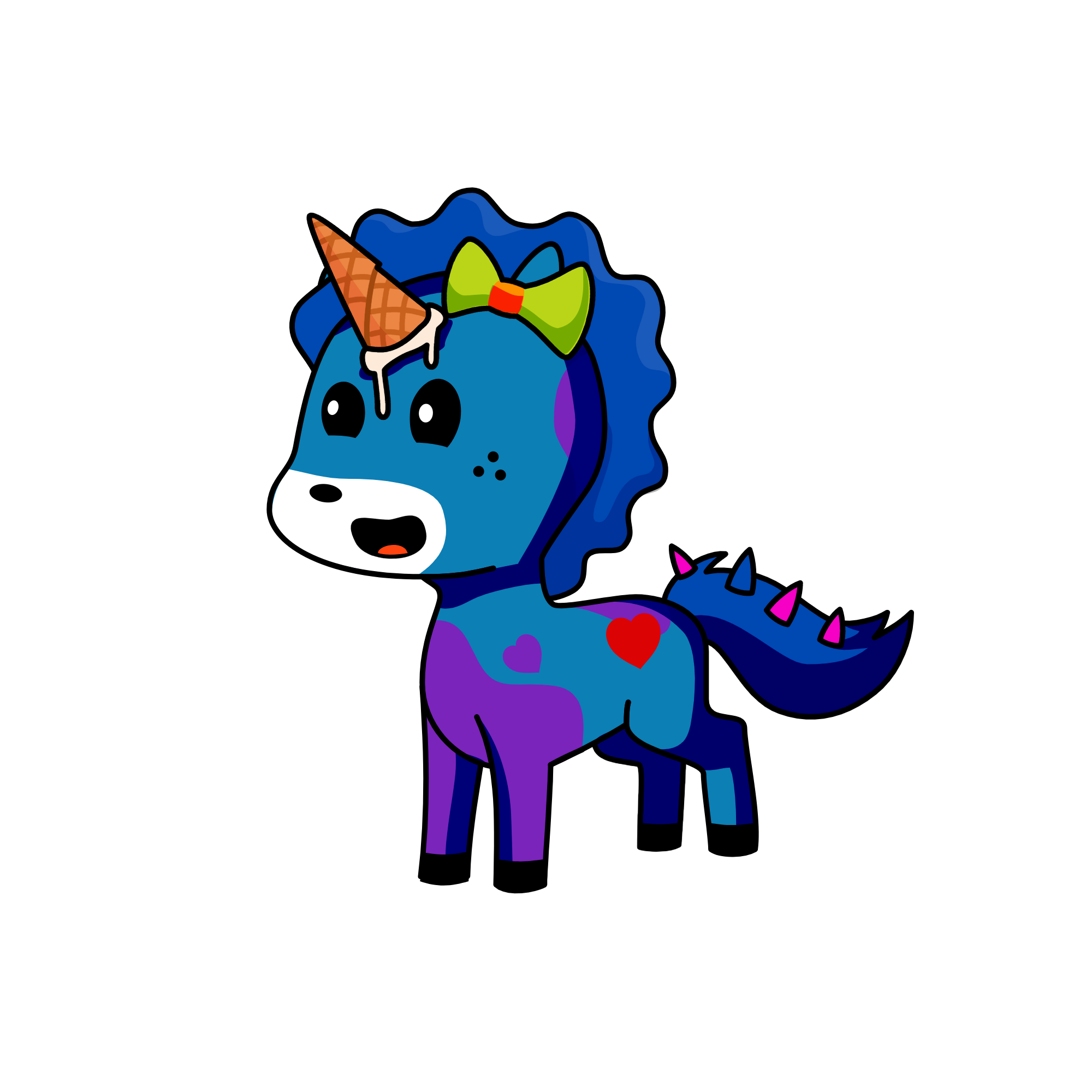unique unicorn , the unicorn
