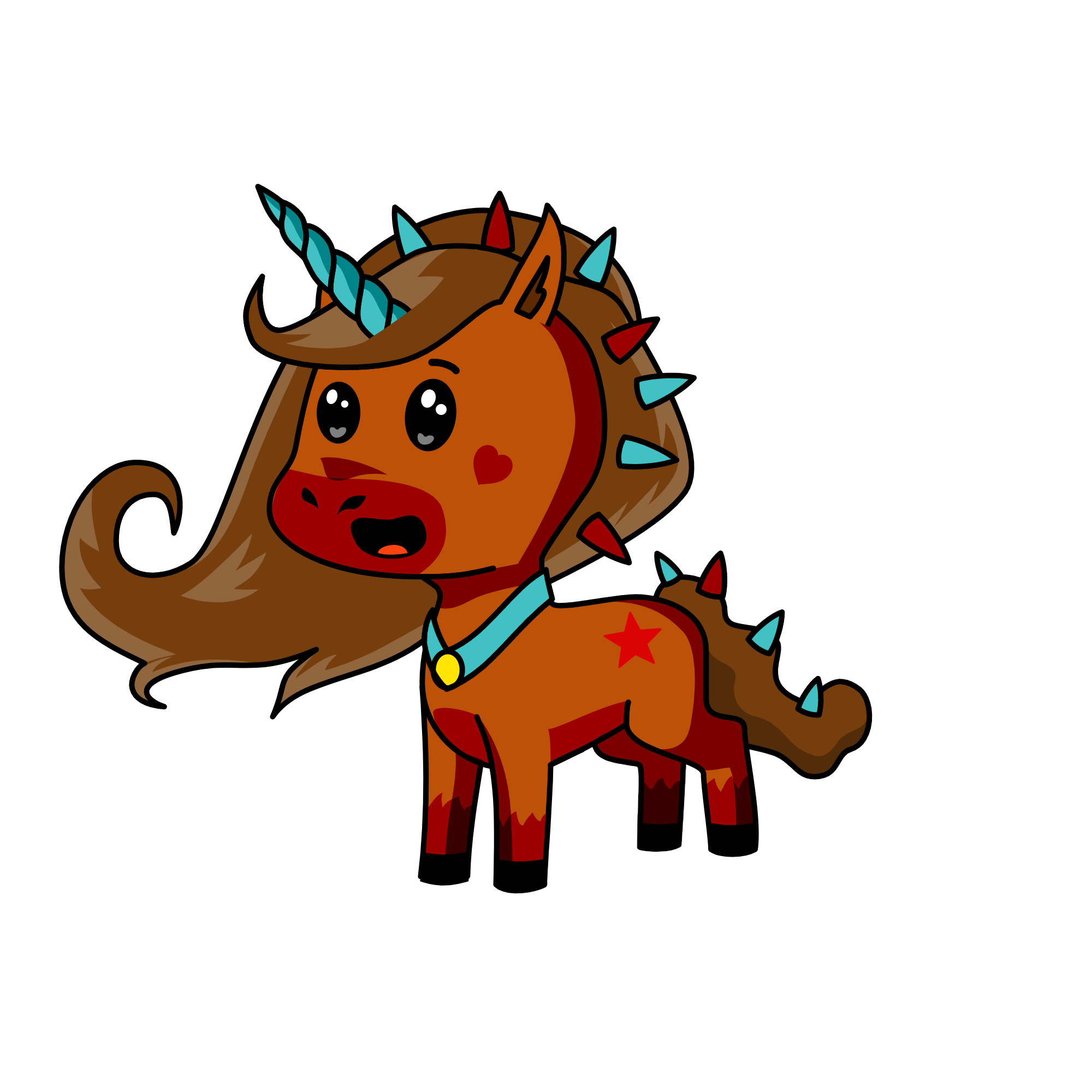 Hermione , the unicorn