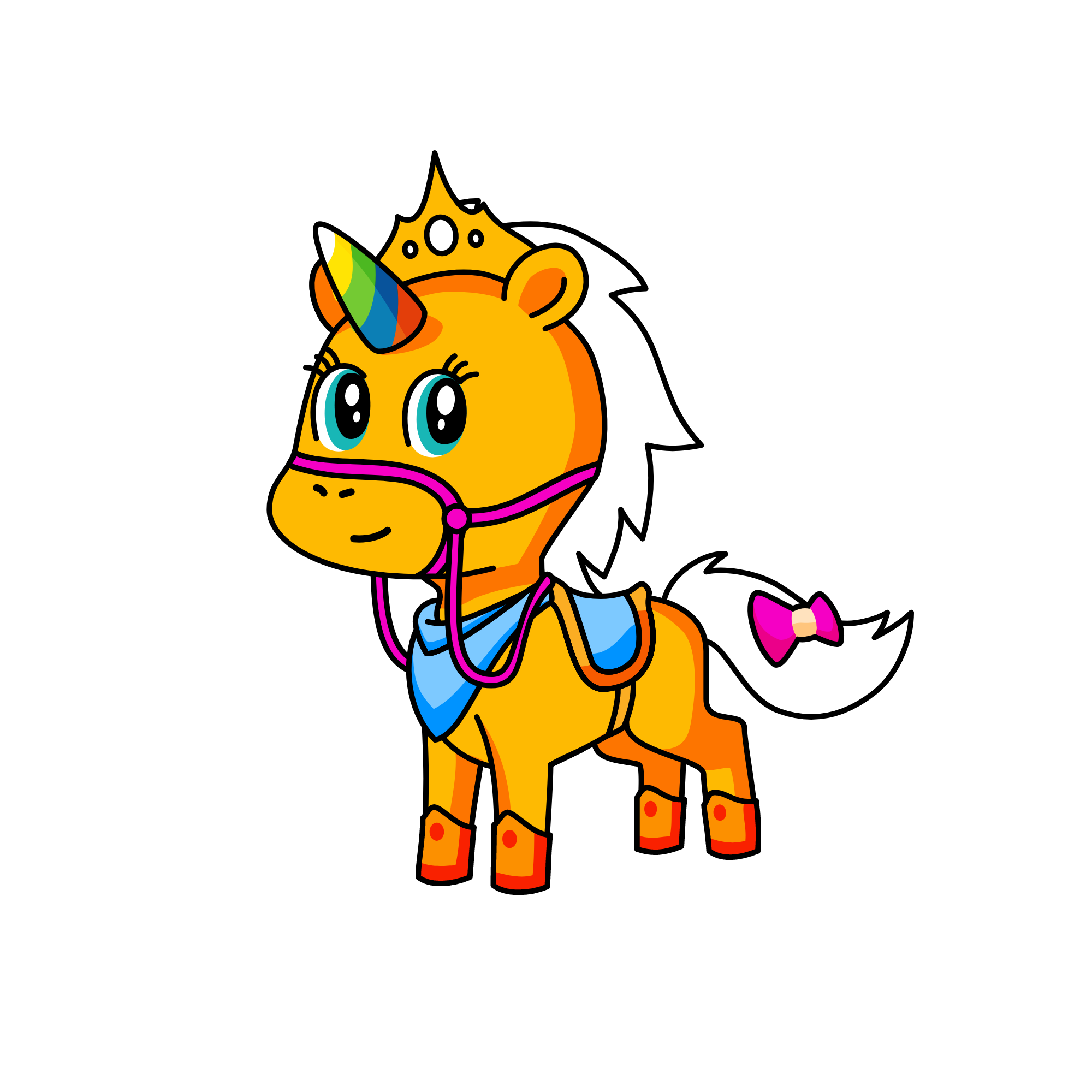 tiana, the unicorn