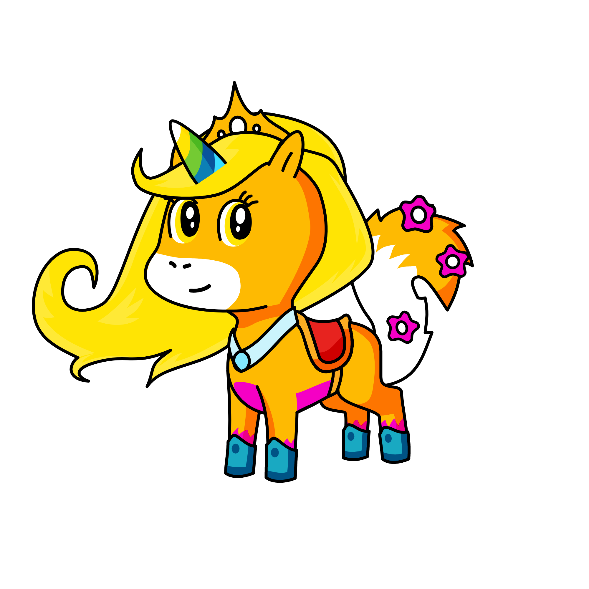 sunny , the unicorn