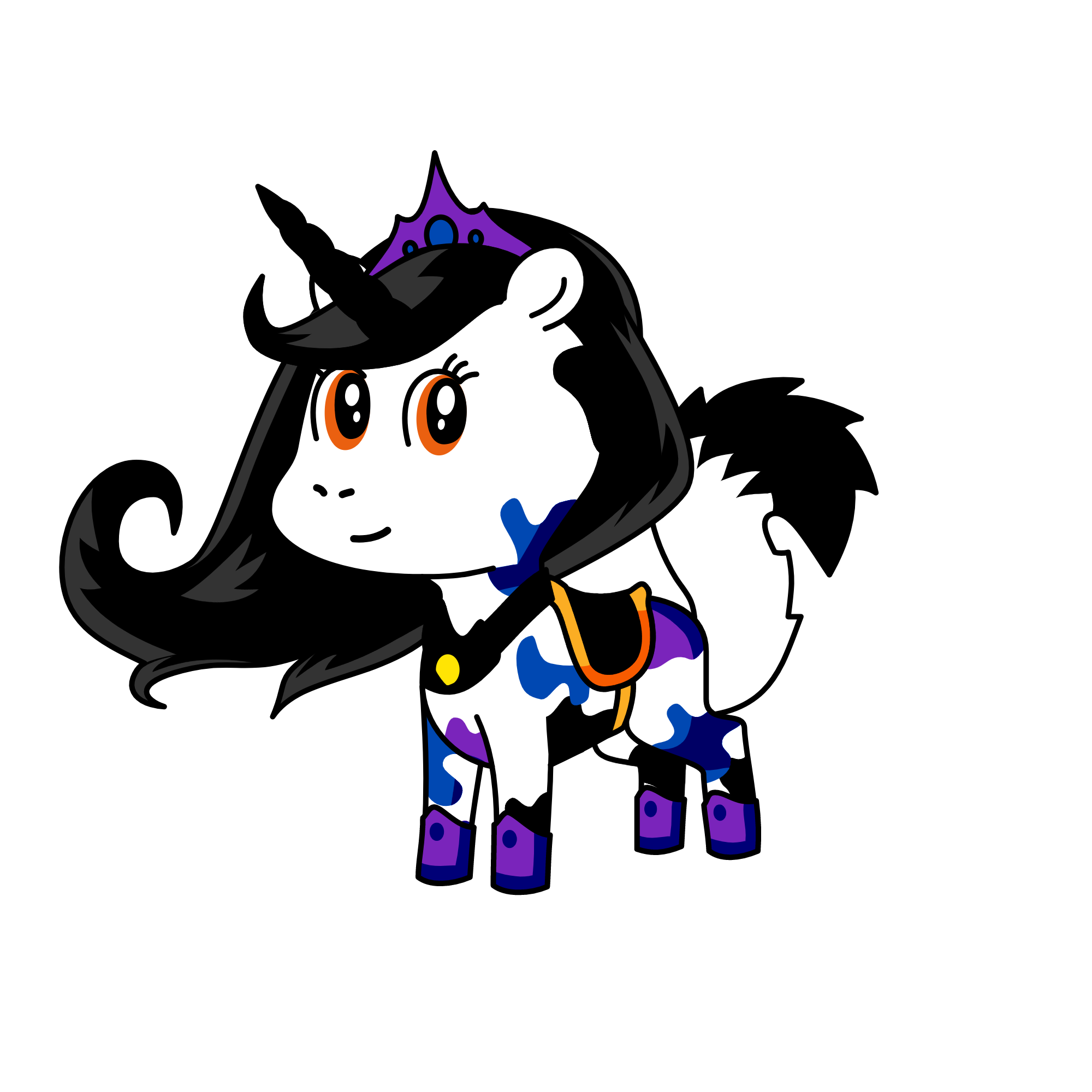 Midnight, the unicorn