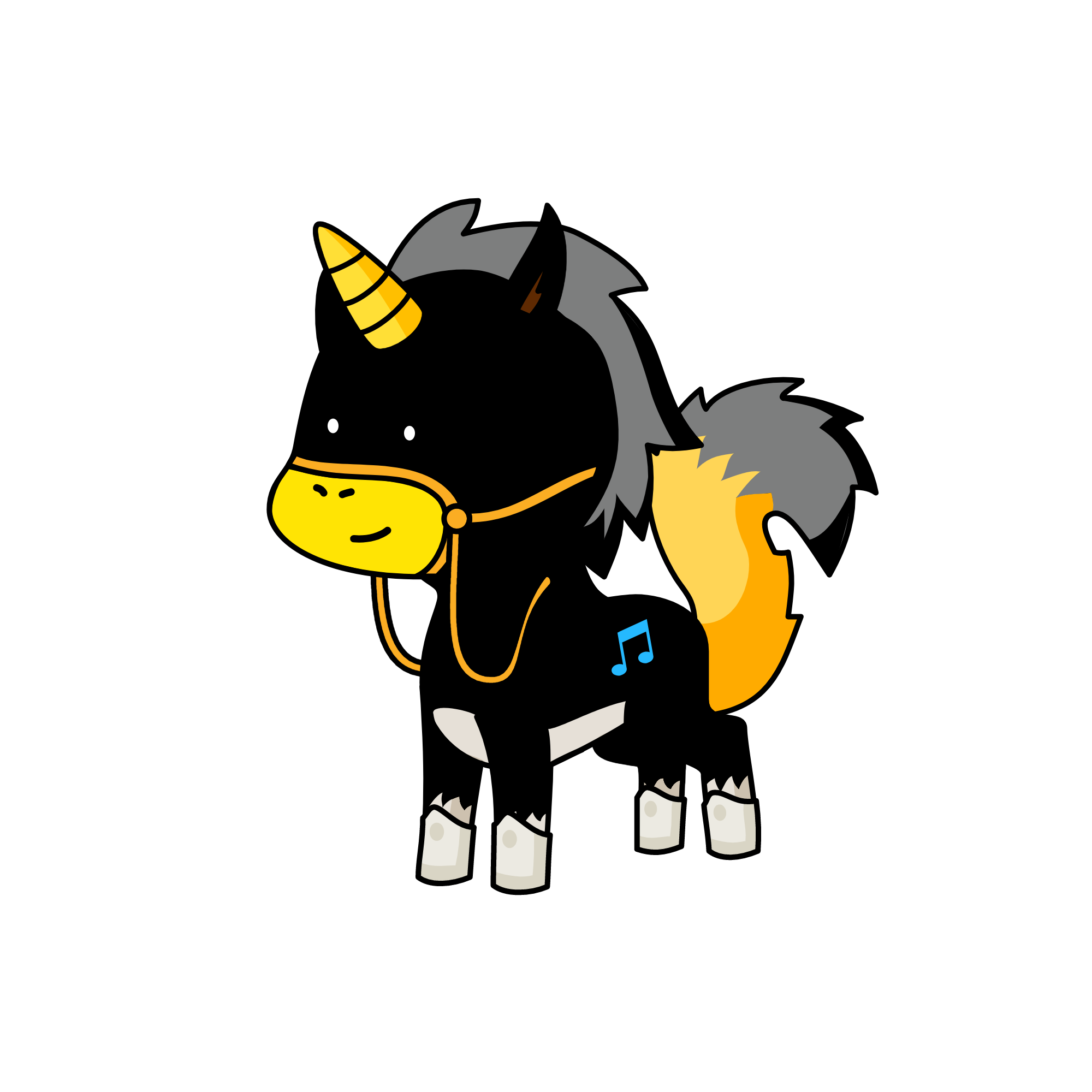 GoldHornet, the unicorn