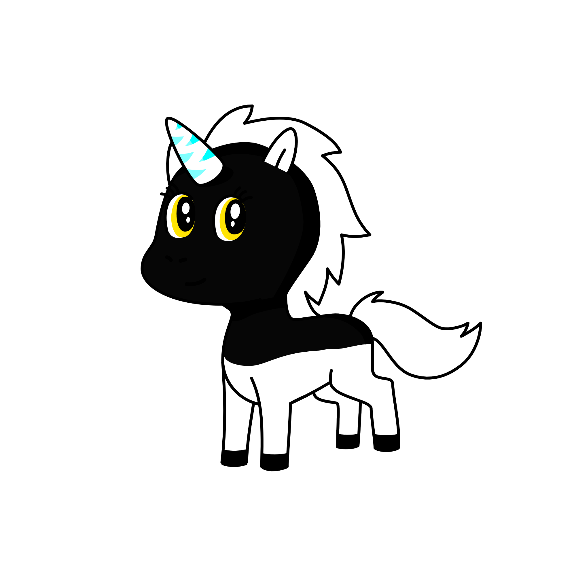 girl , the unicorn