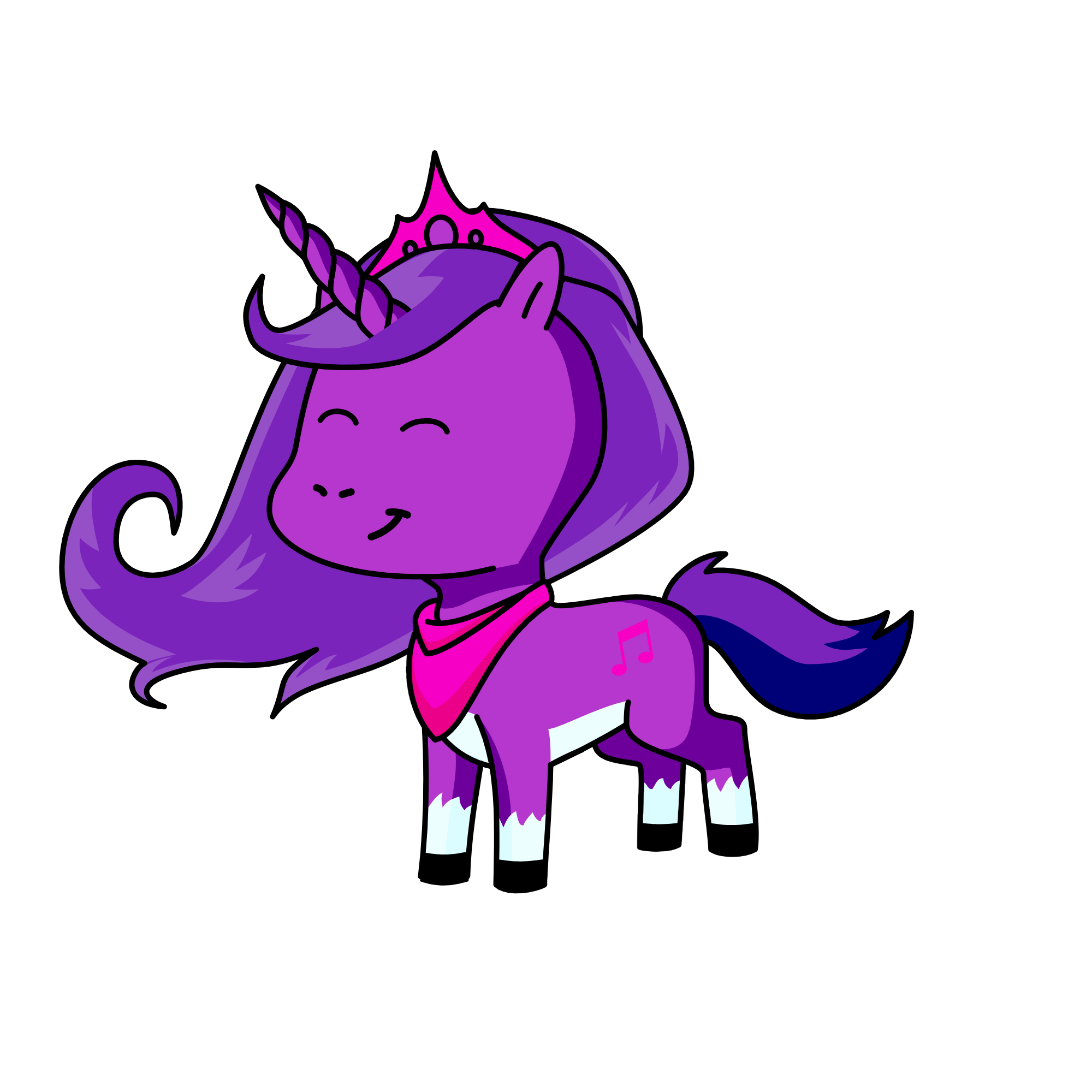 Melody , the unicorn