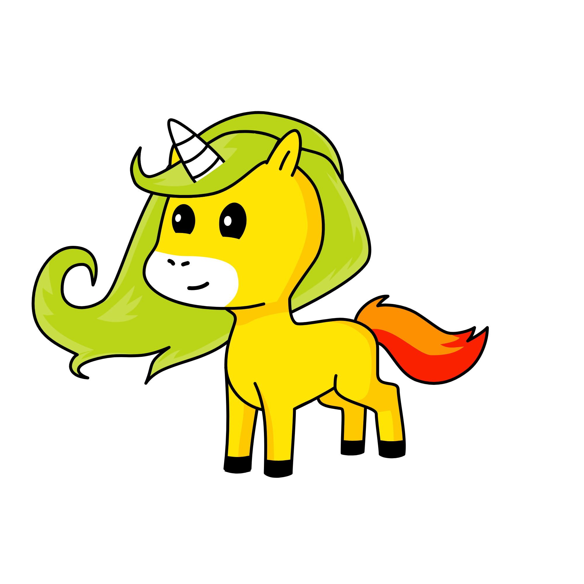 desert, the unicorn