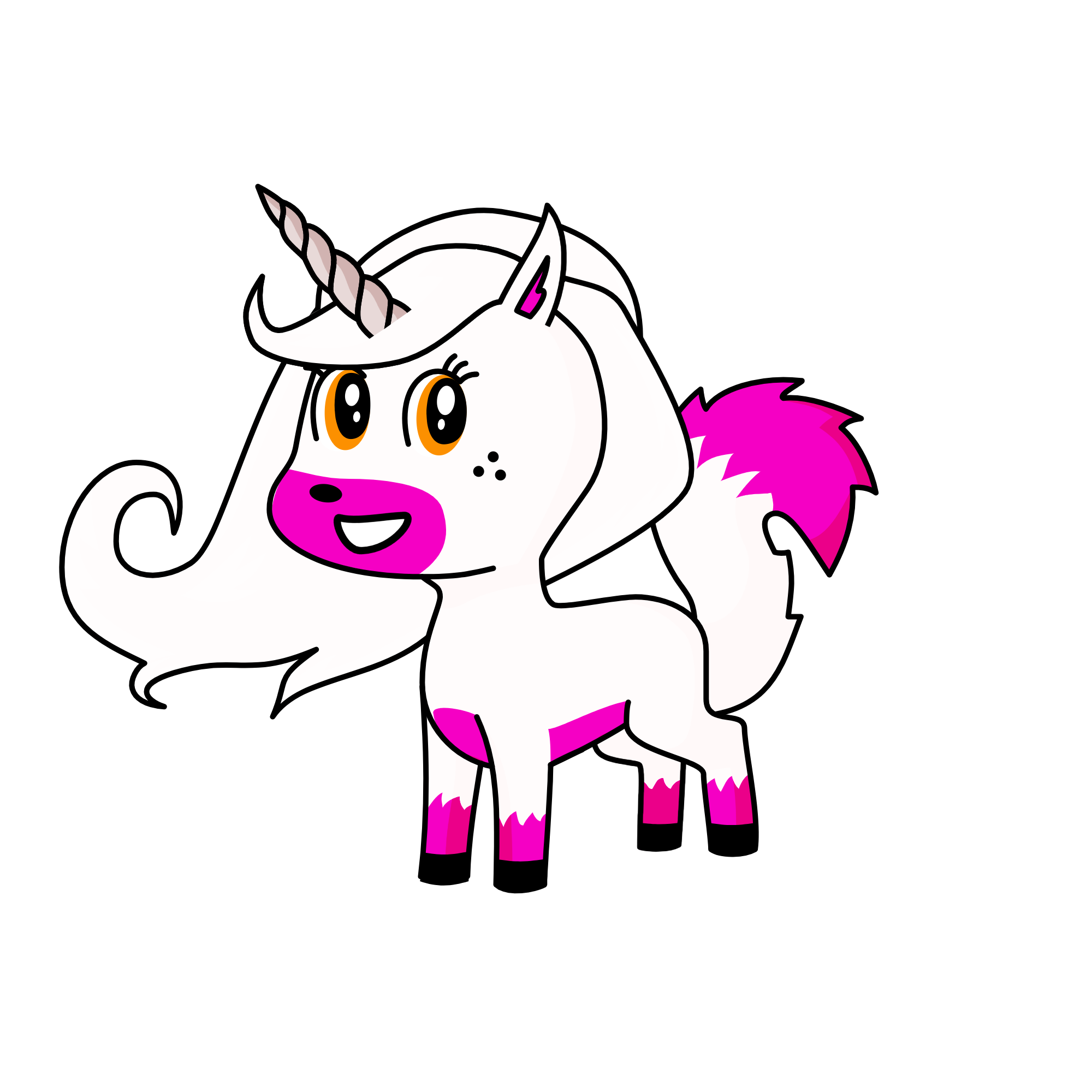 Funtime Foxy, the unicorn