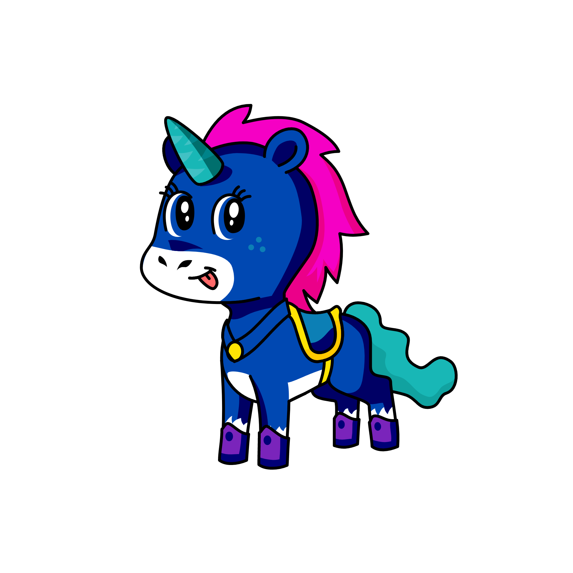 Random, the unicorn