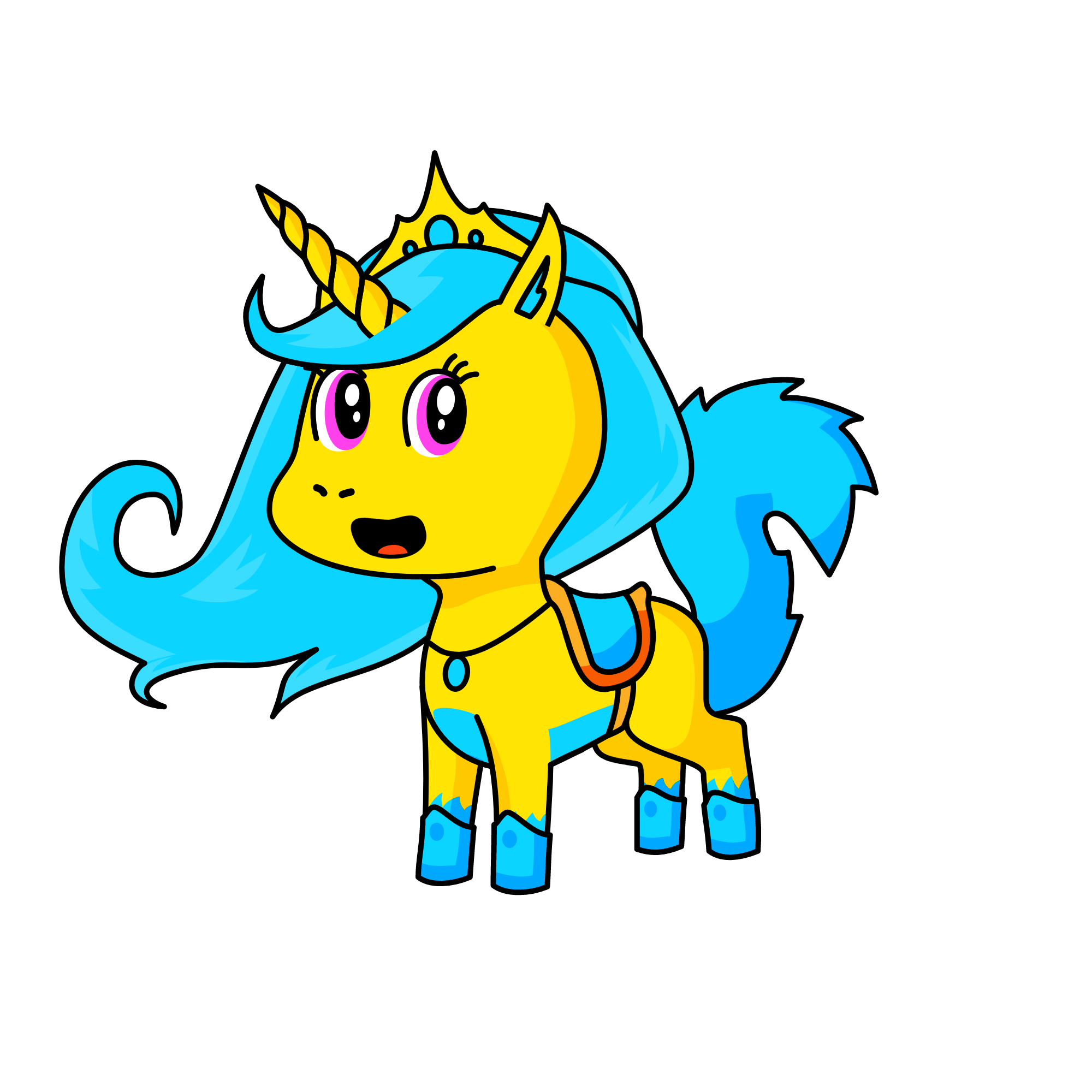 sunny, the unicorn