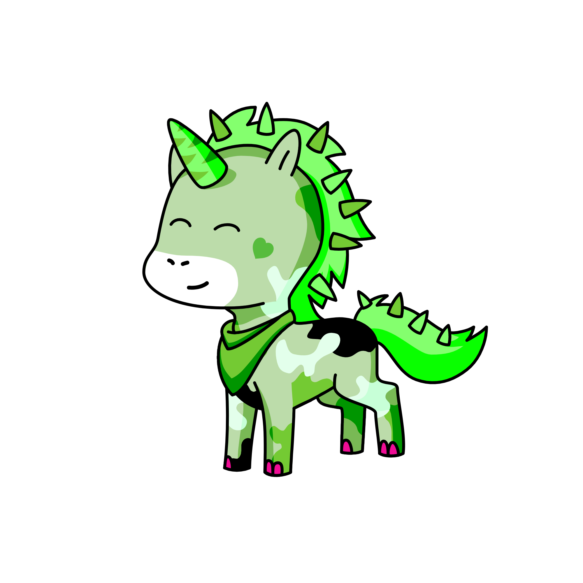 king of emerald, the unicorn