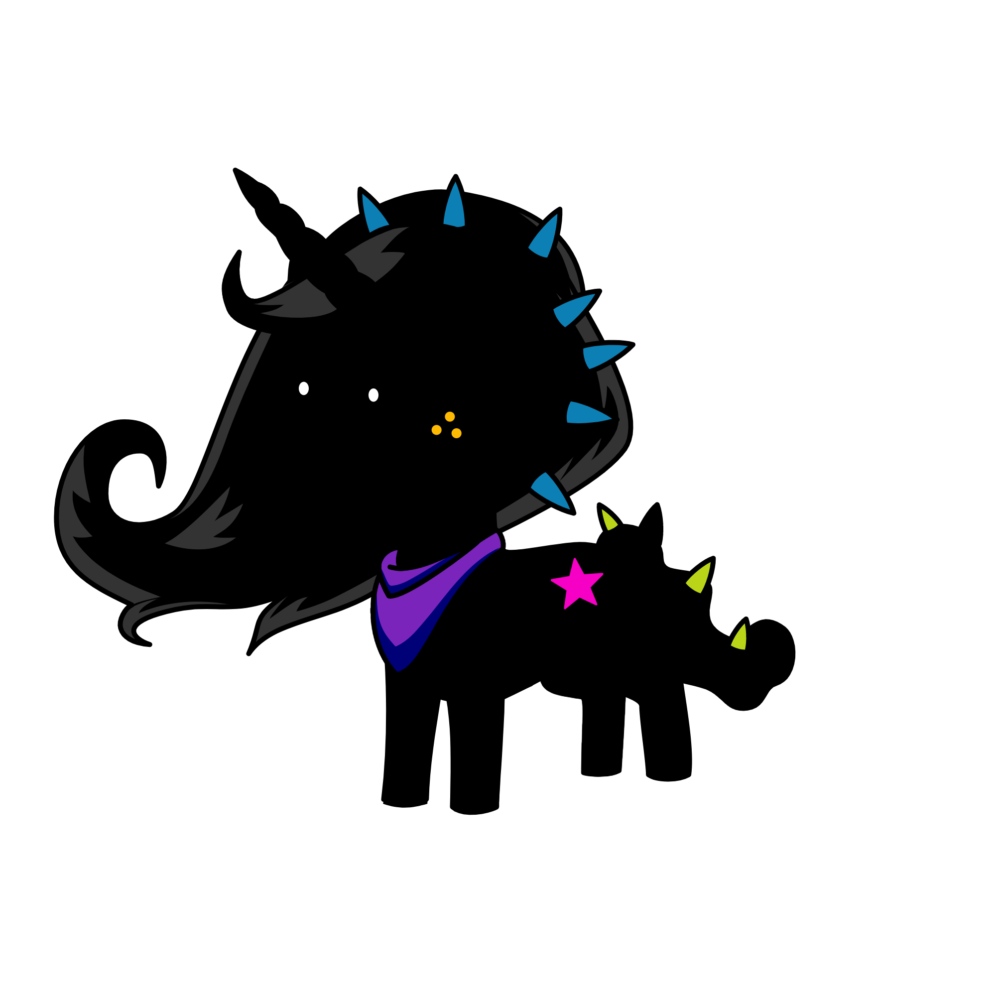 DarkTimes, the unicorn