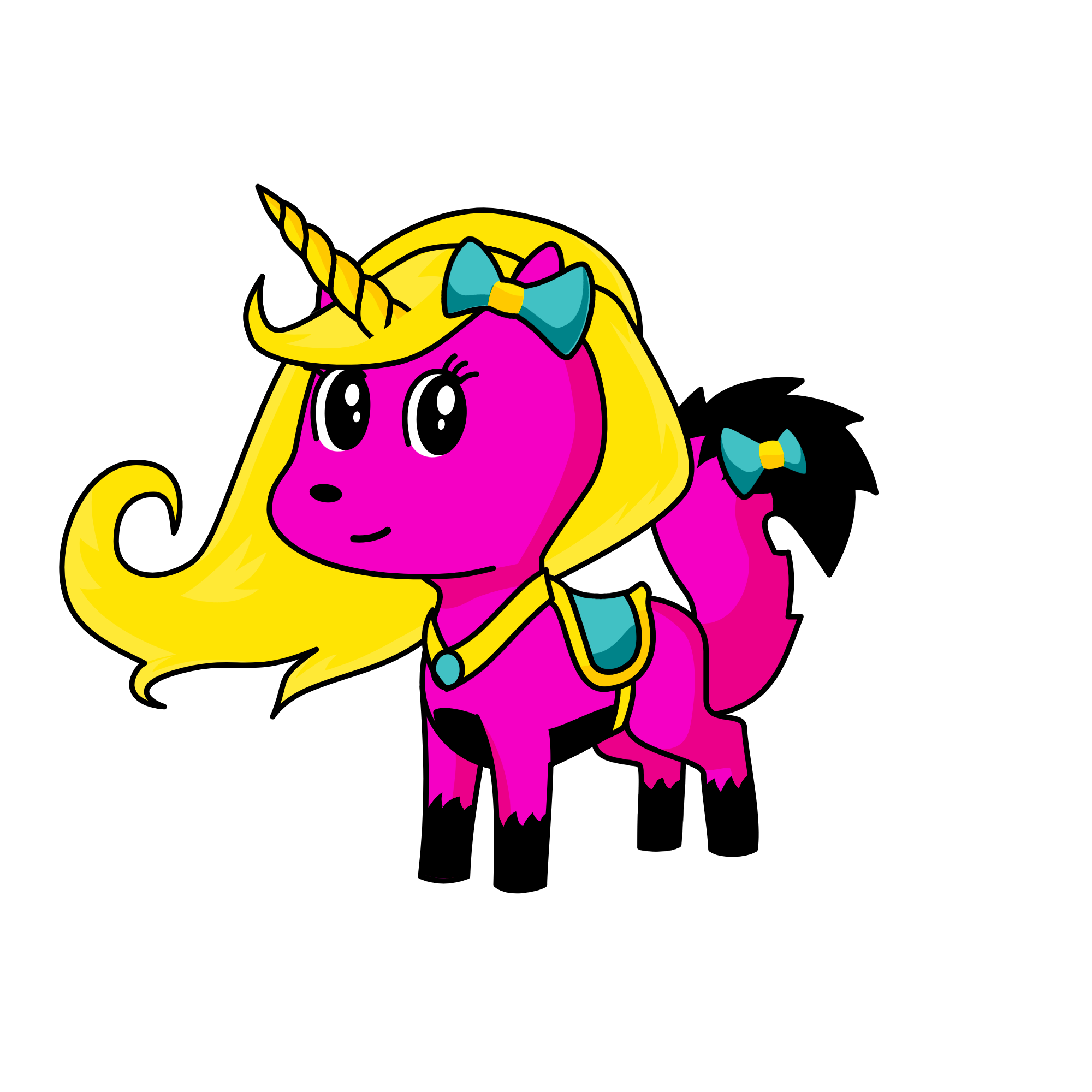 Beauty Fox, the unicorn