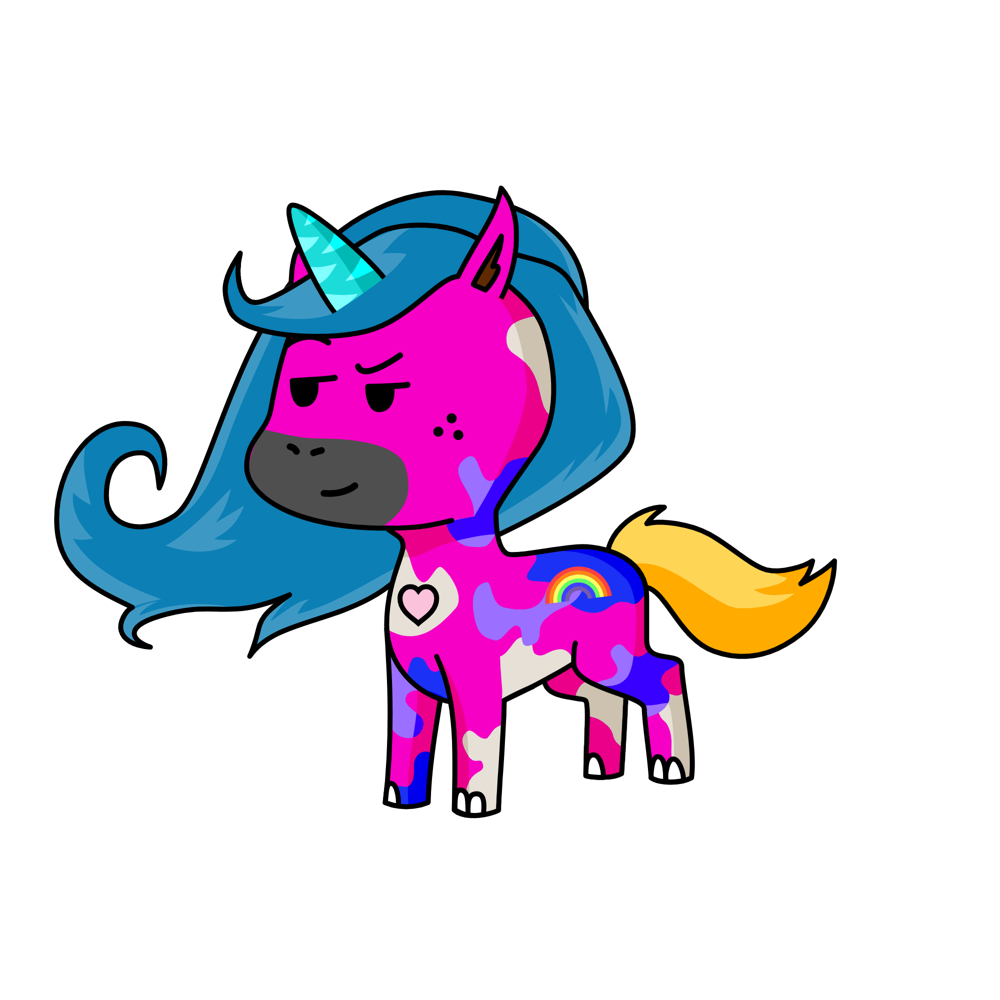 kj, the unicorn