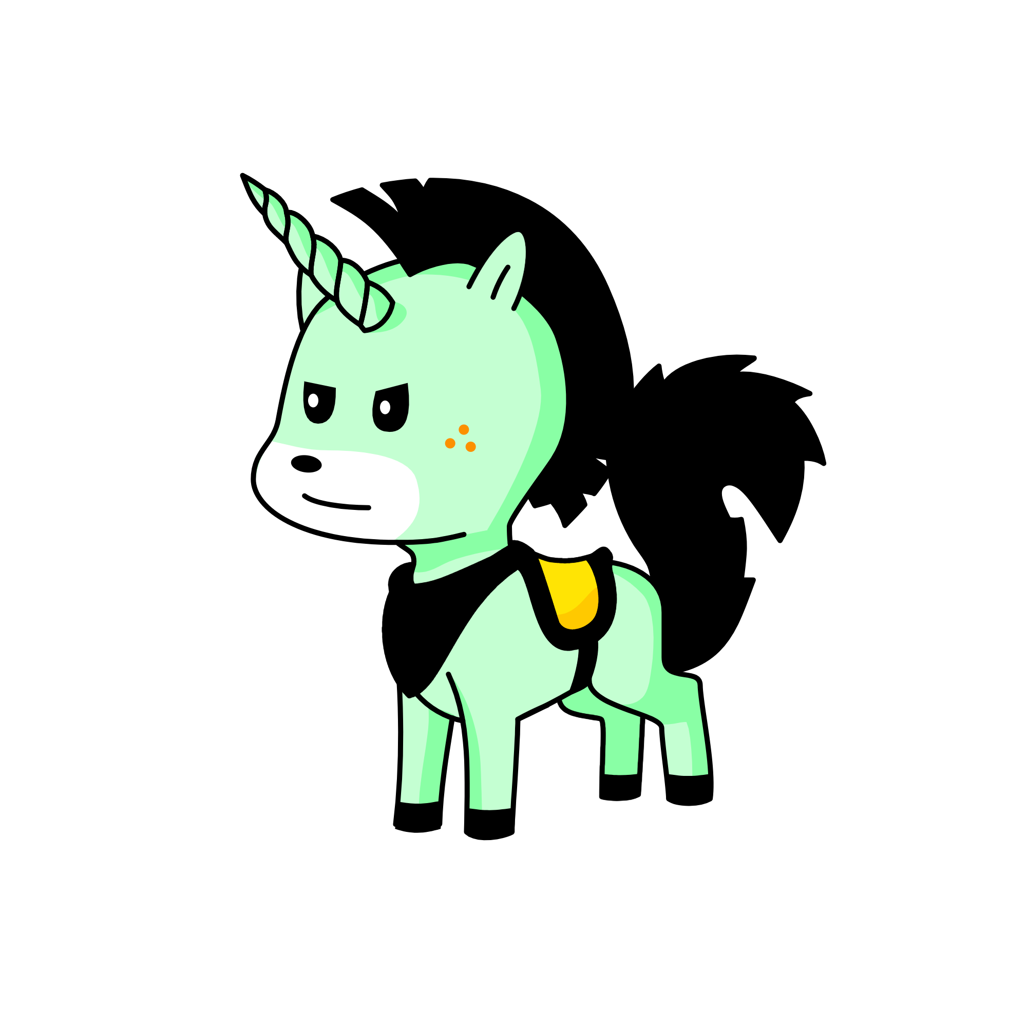 kj, the unicorn