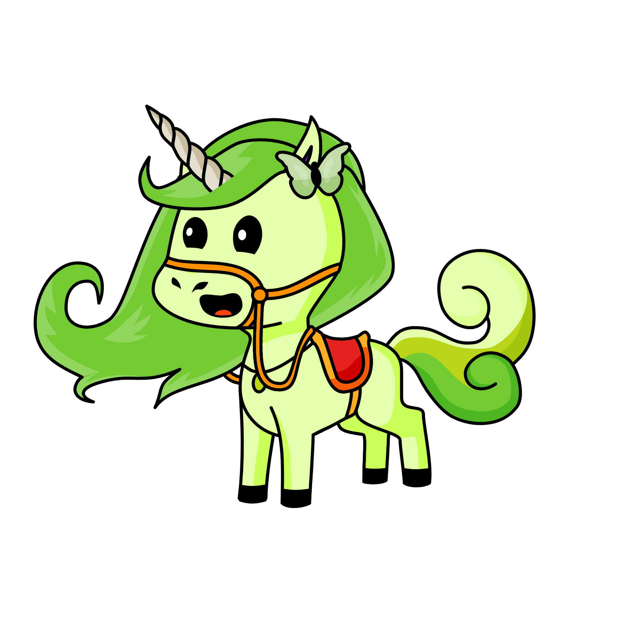 Butterfly, the unicorn