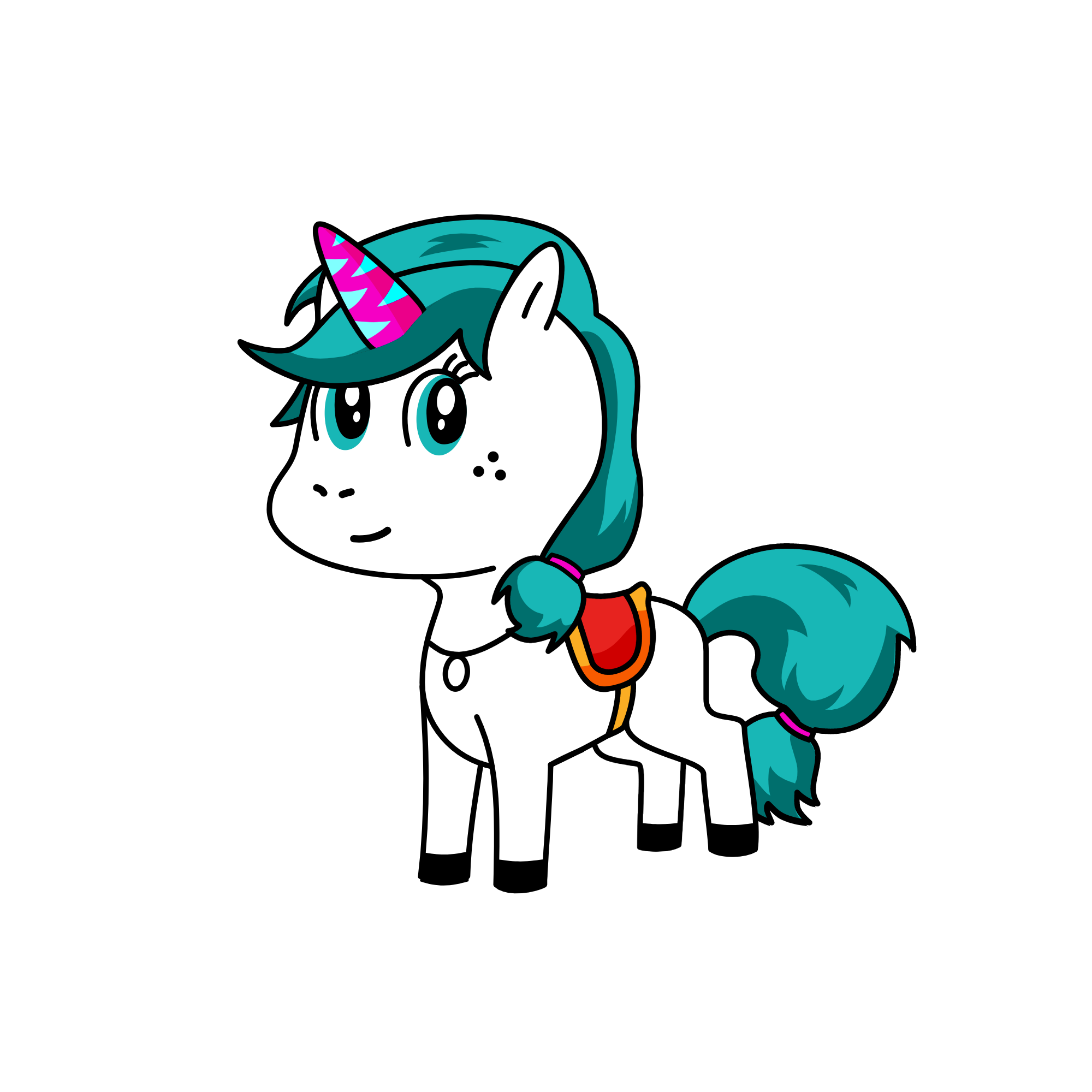 snow, the unicorn