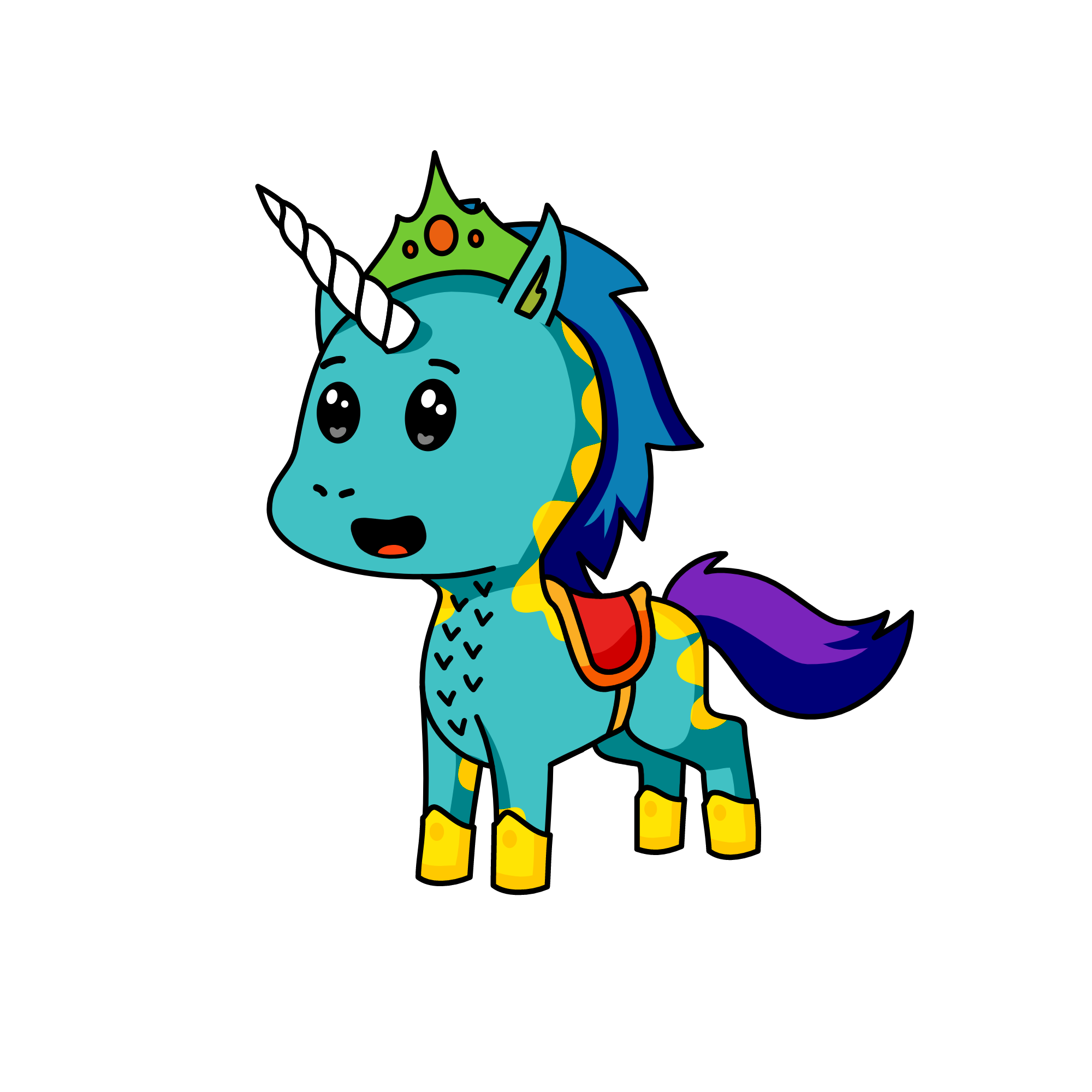 Math, the unicorn