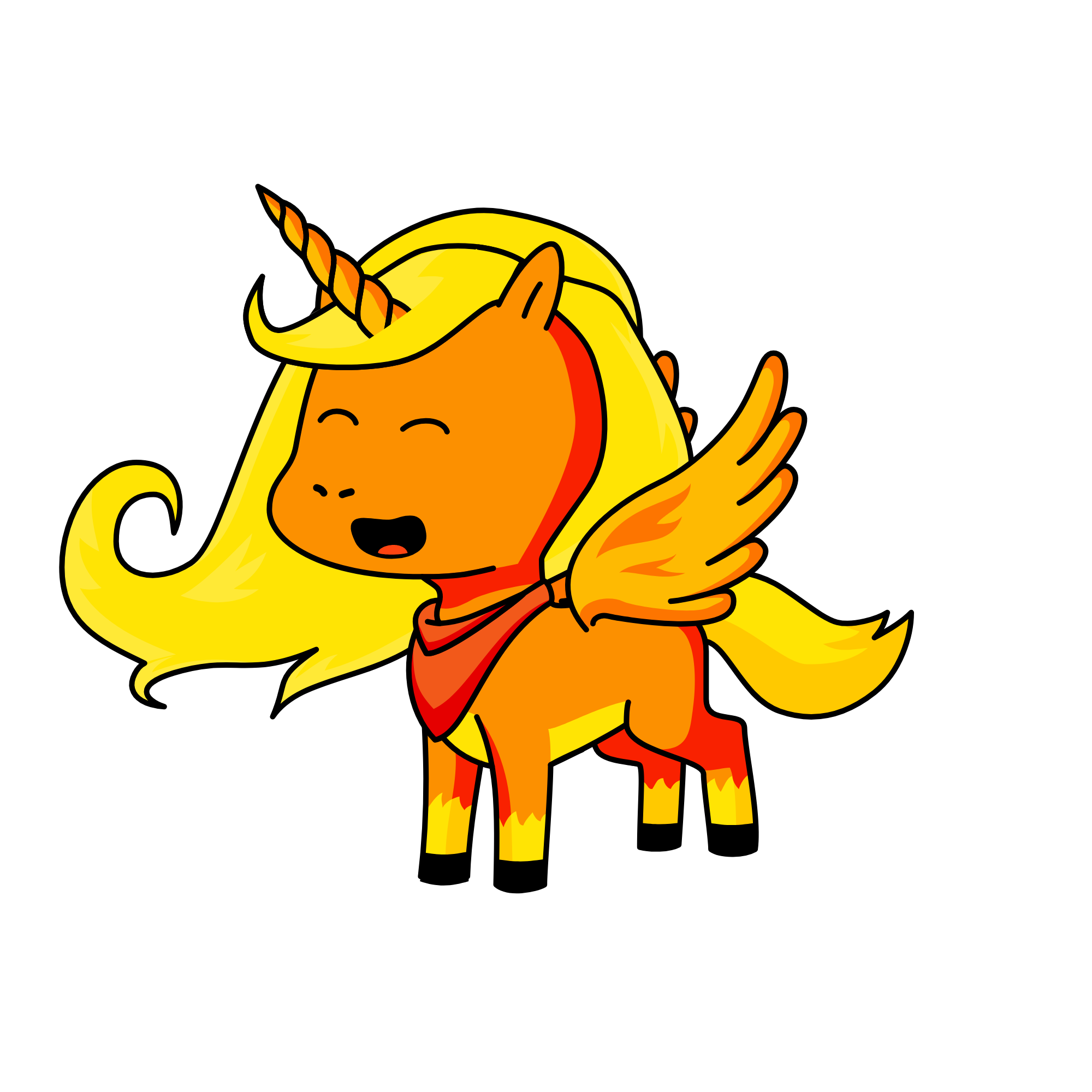 FireWing, the unicorn