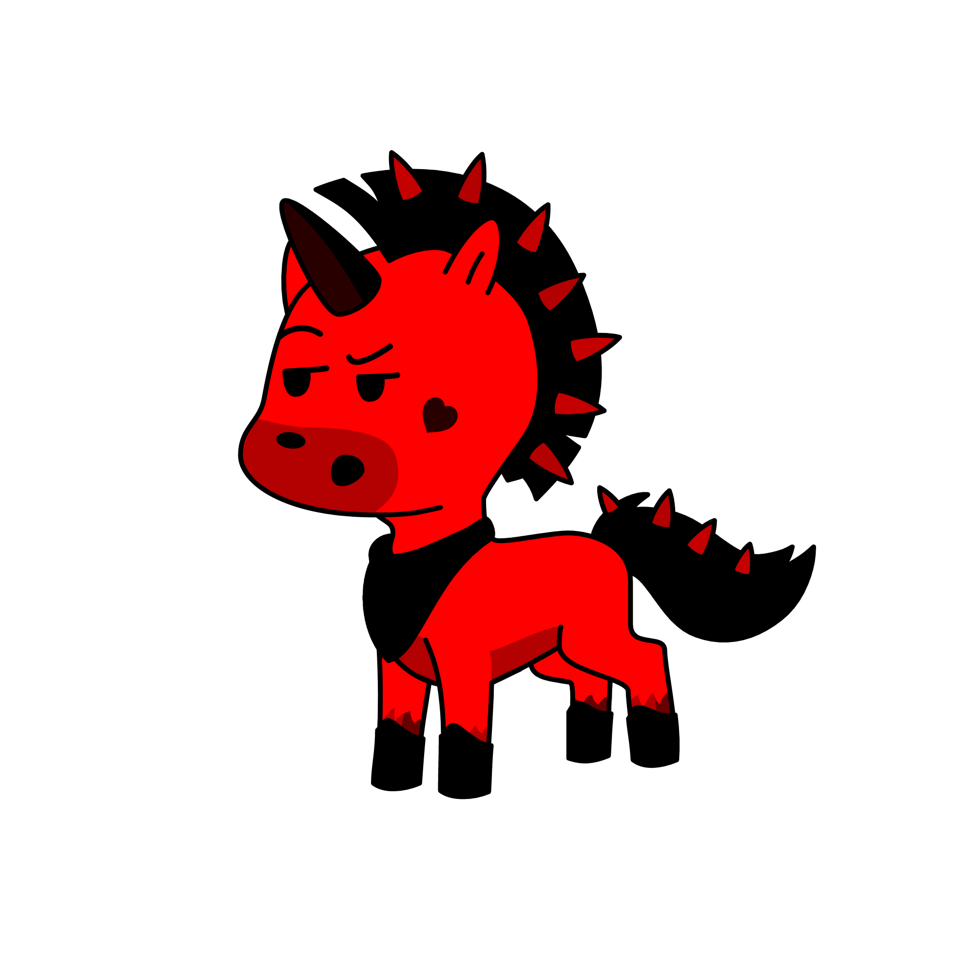 spike, the unicorn