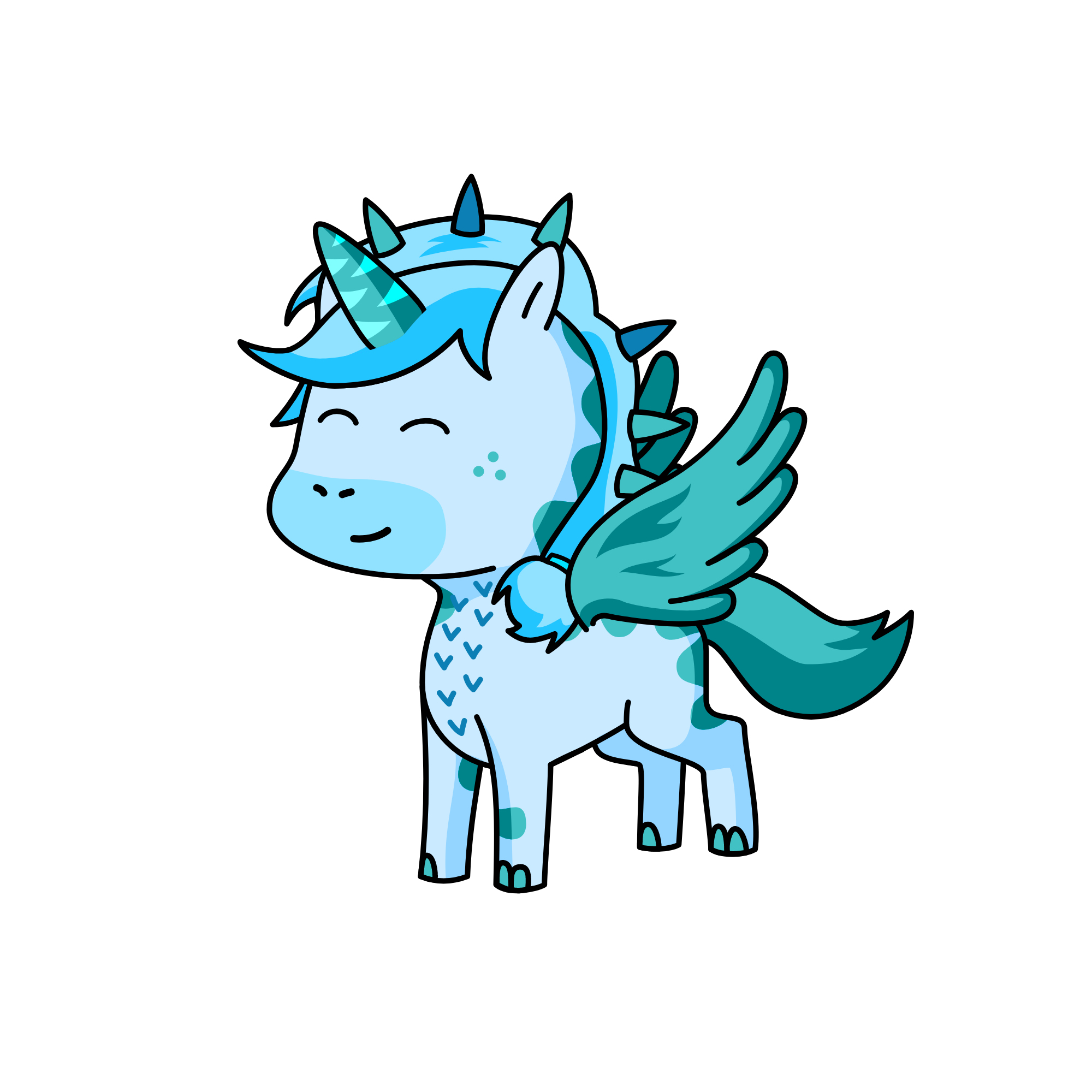 SnowFall, the unicorn