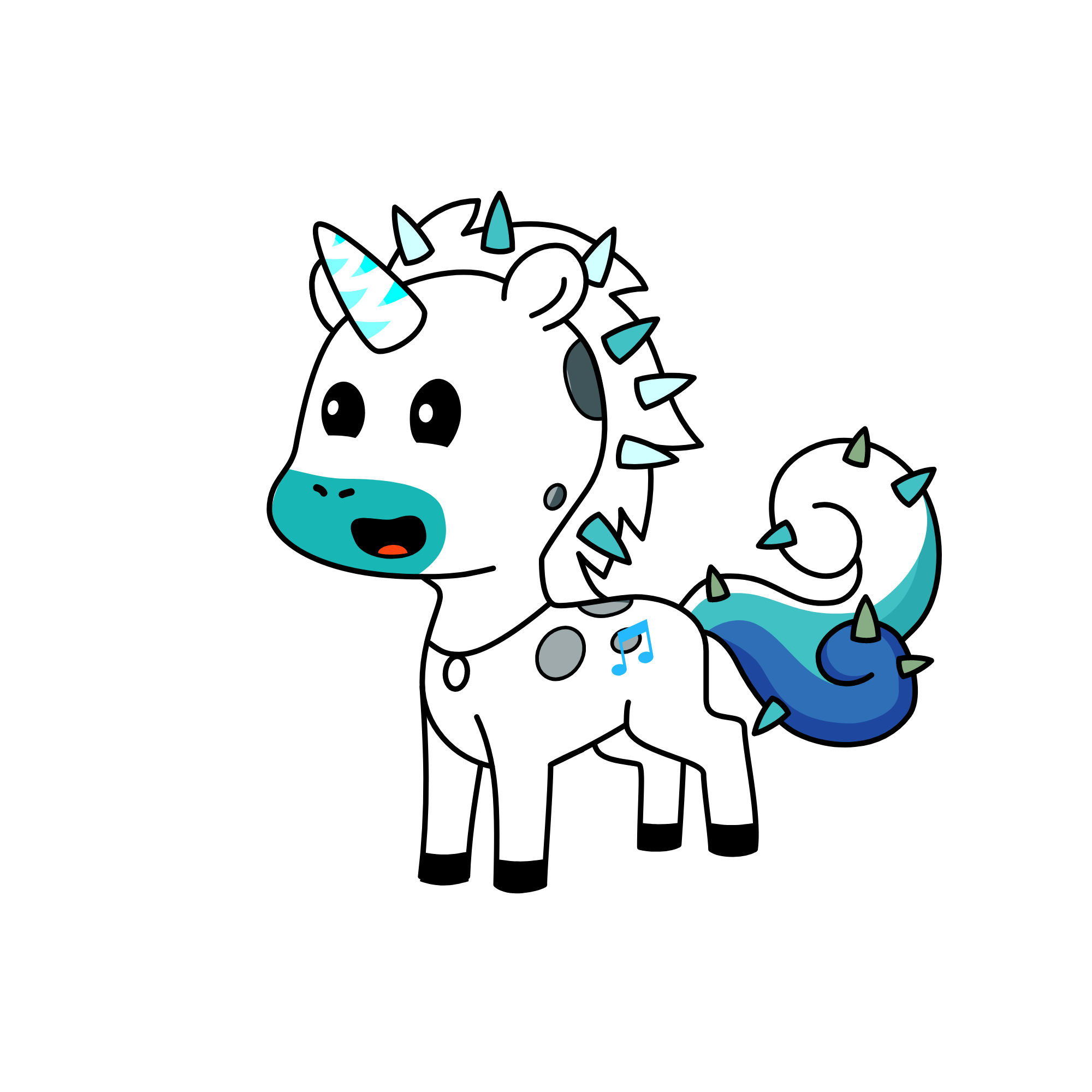 la ulgly, the unicorn