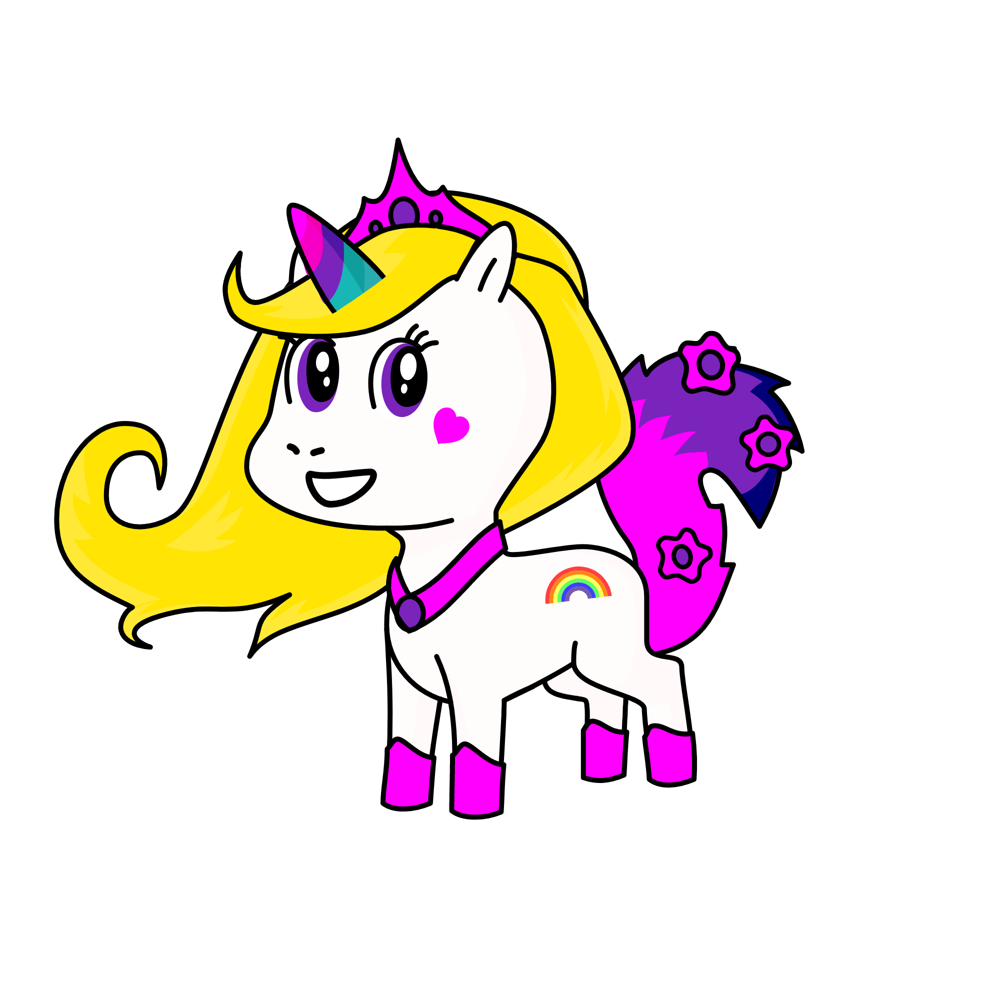 Priscilla, the unicorn