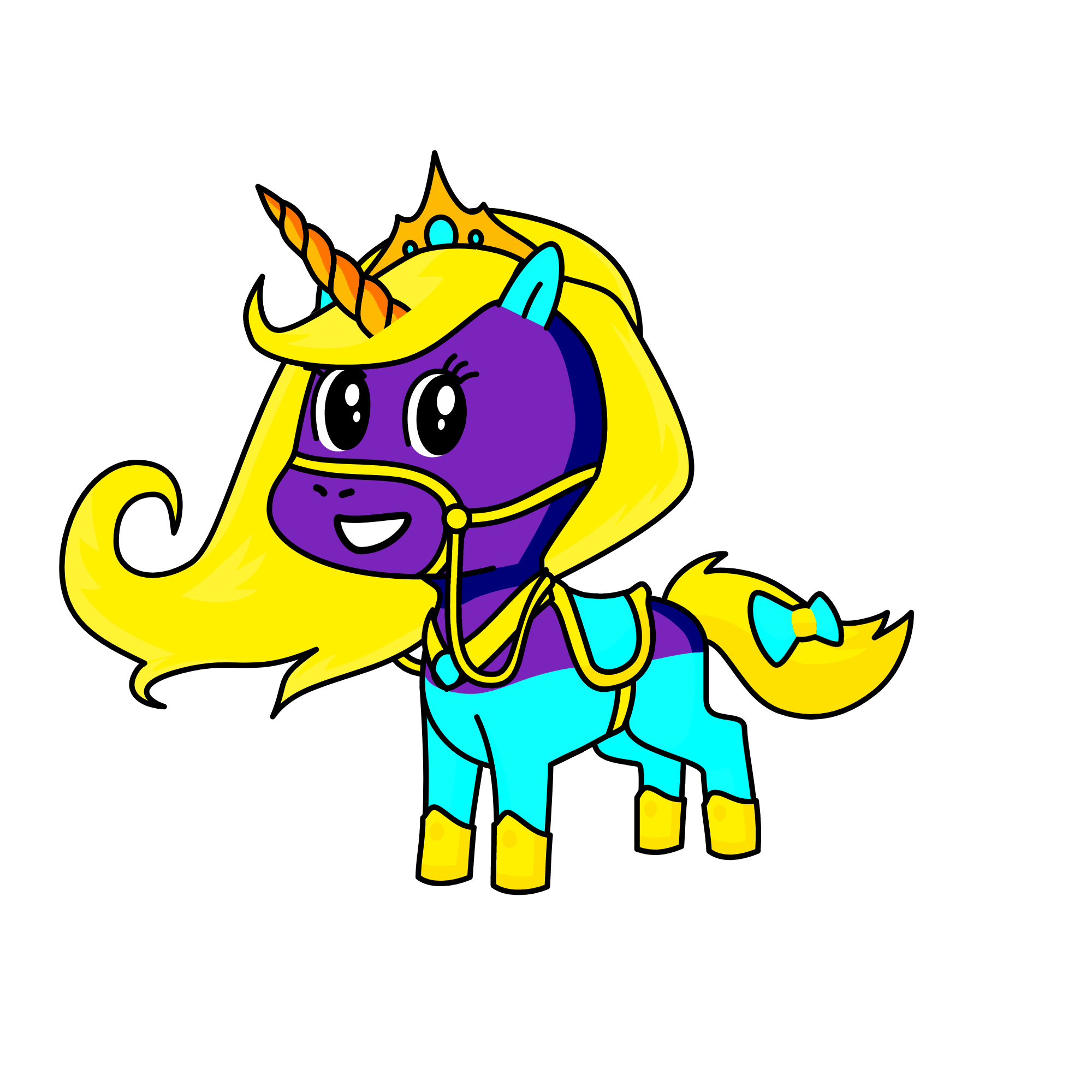 Zap, the unicorn