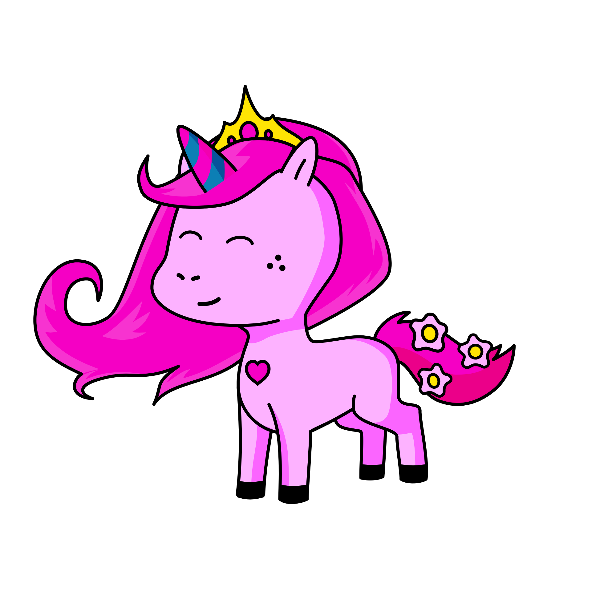 咯啦咯, the unicorn