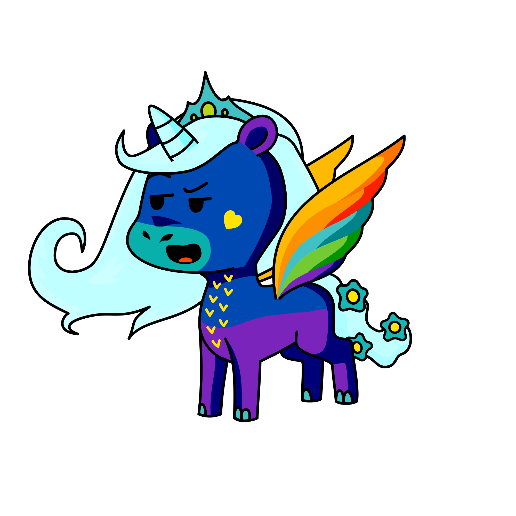 Hii You know who it iss!, the unicorn