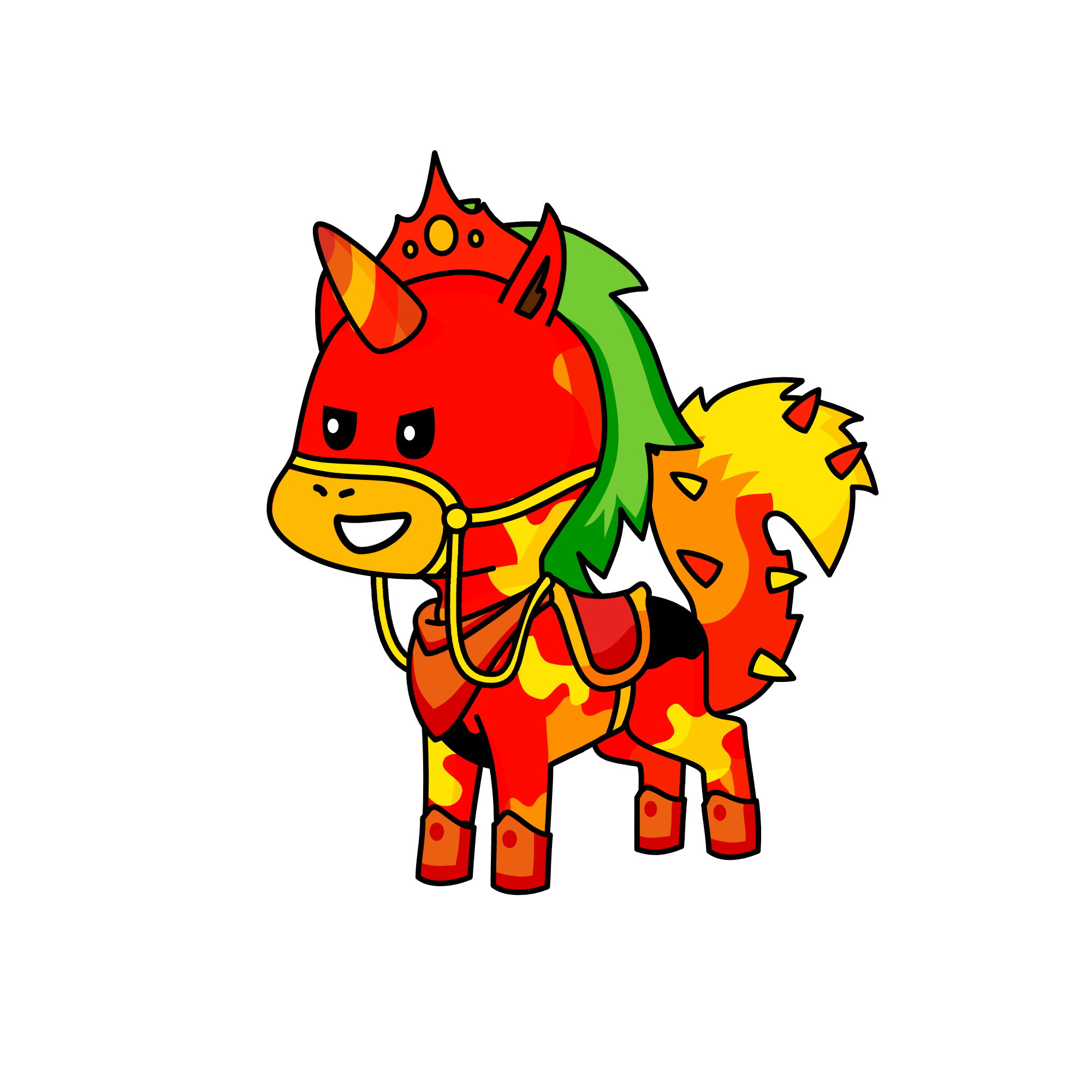 Lava lord, the unicorn