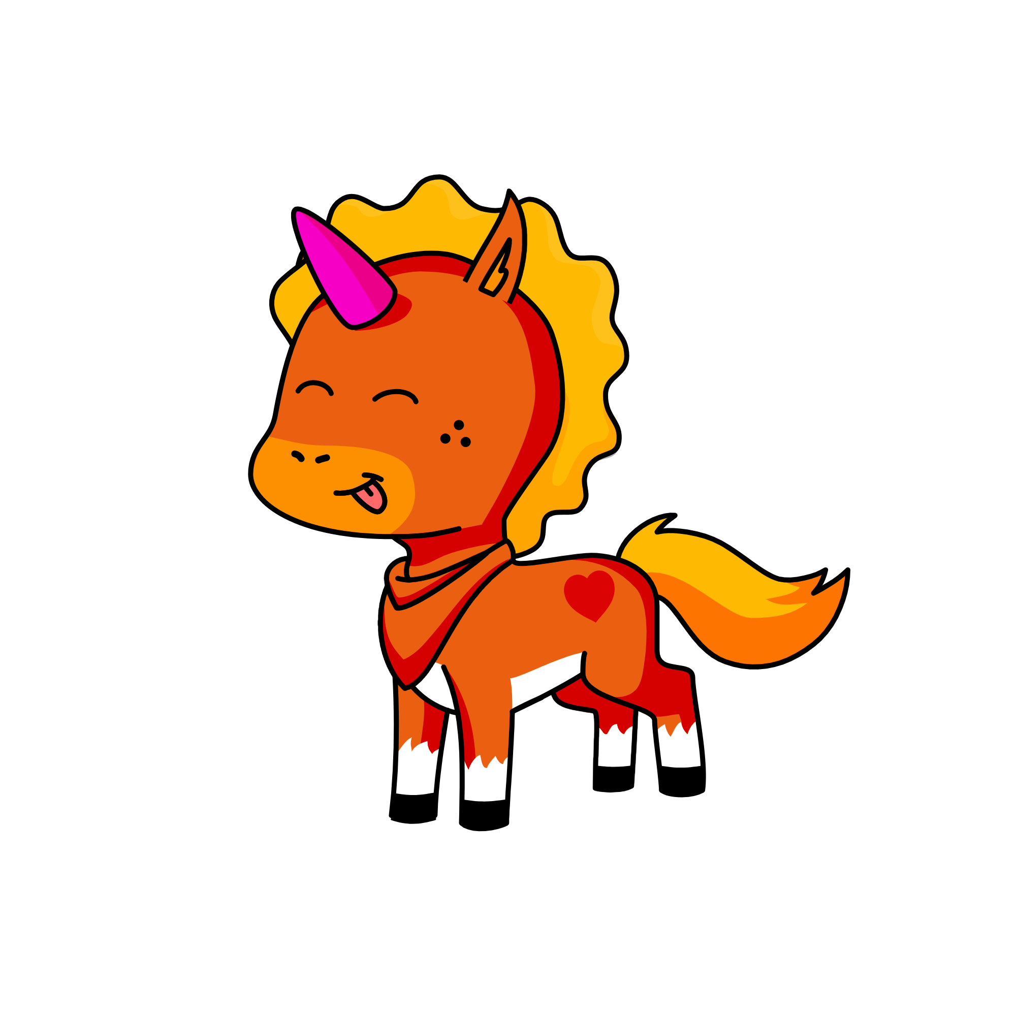 random-O-corn, the unicorn