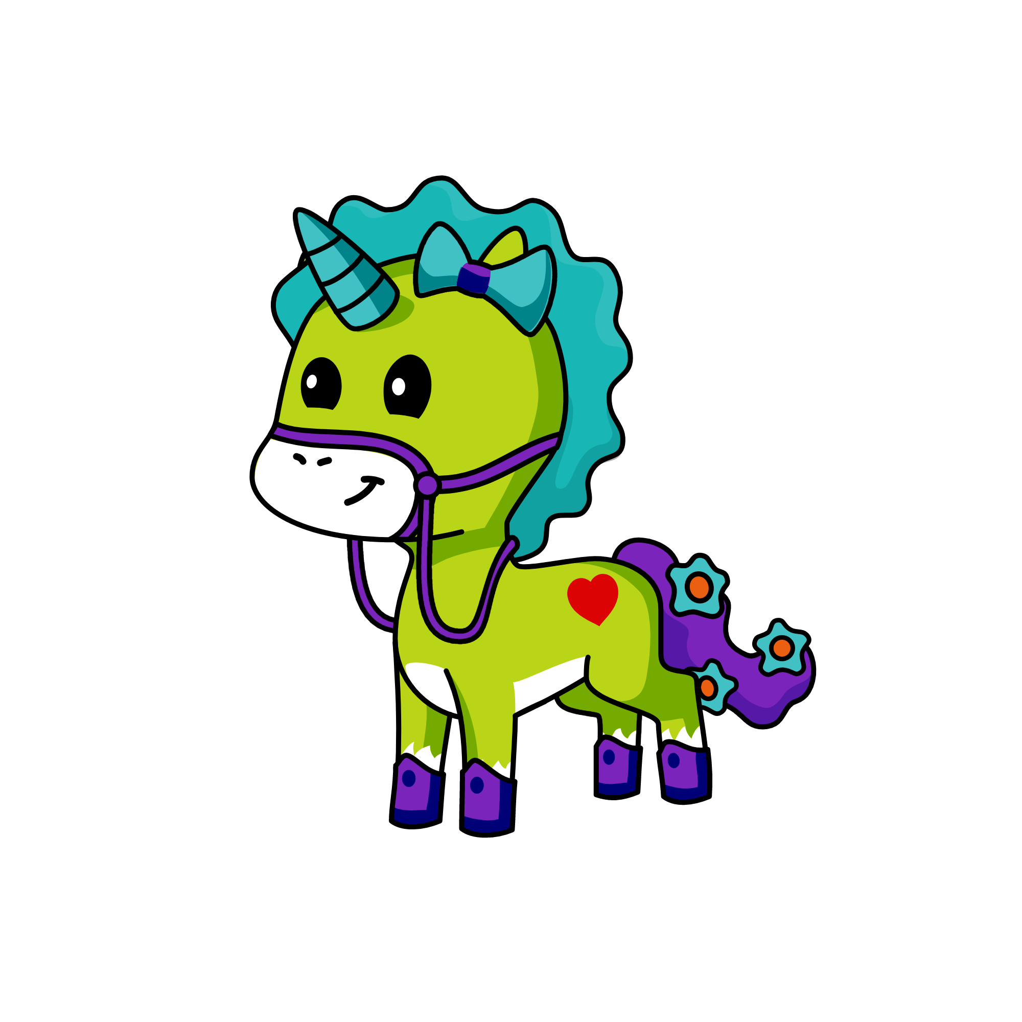 random-O-corn-2, the unicorn