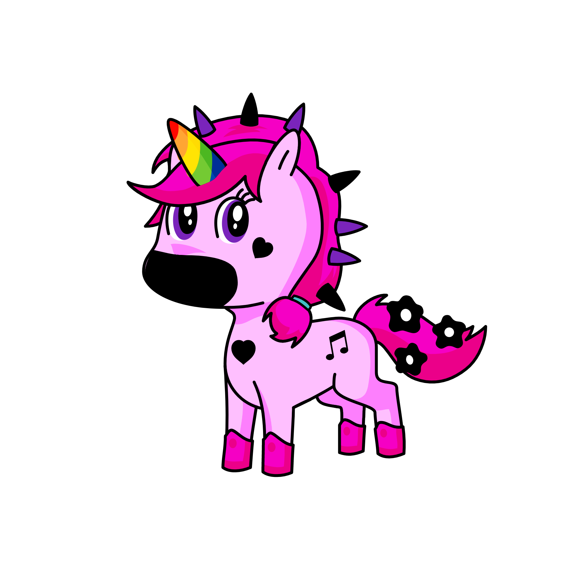 kitty, the unicorn