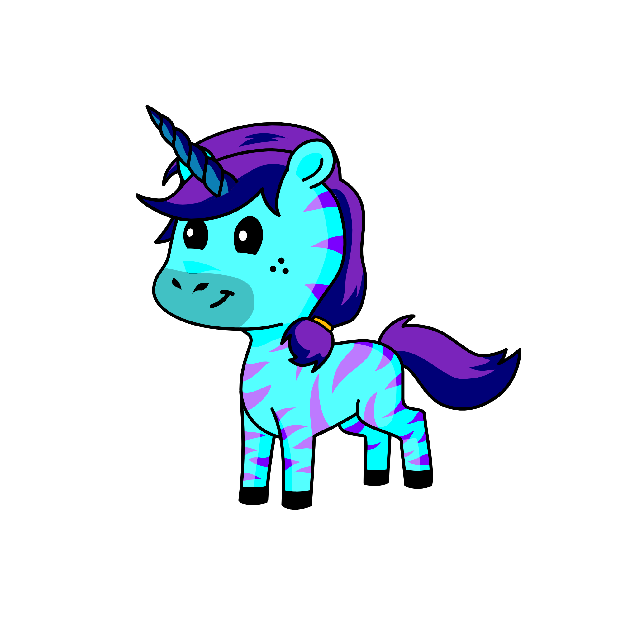 Icy, the unicorn