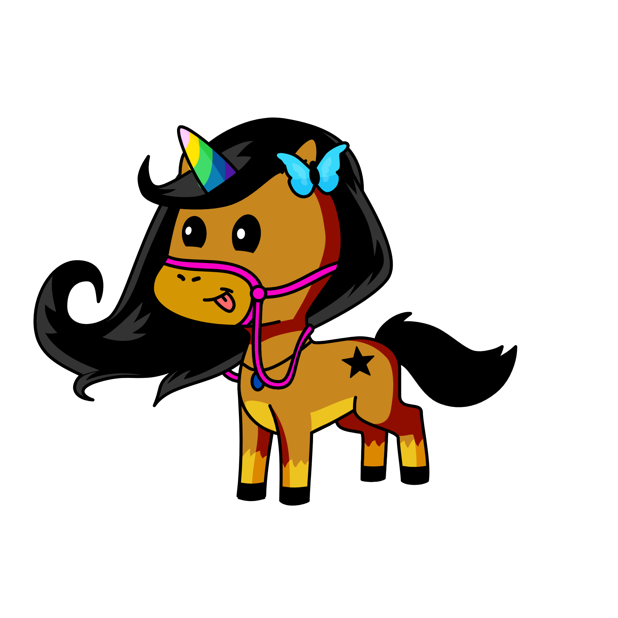 Claire, the unicorn
