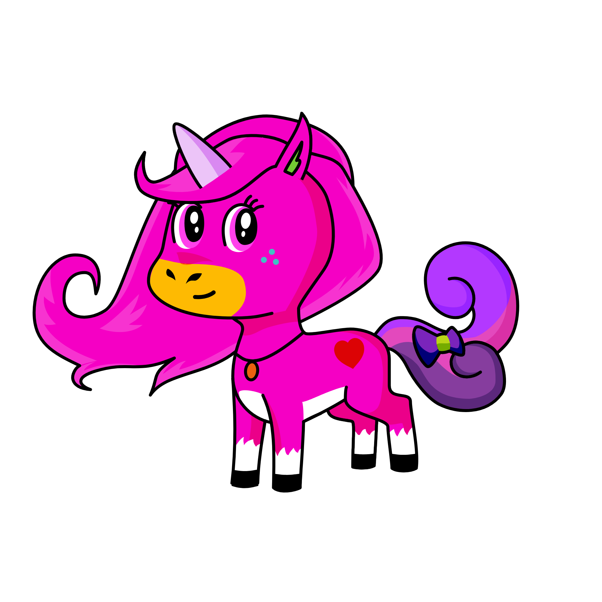 mia, the unicorn