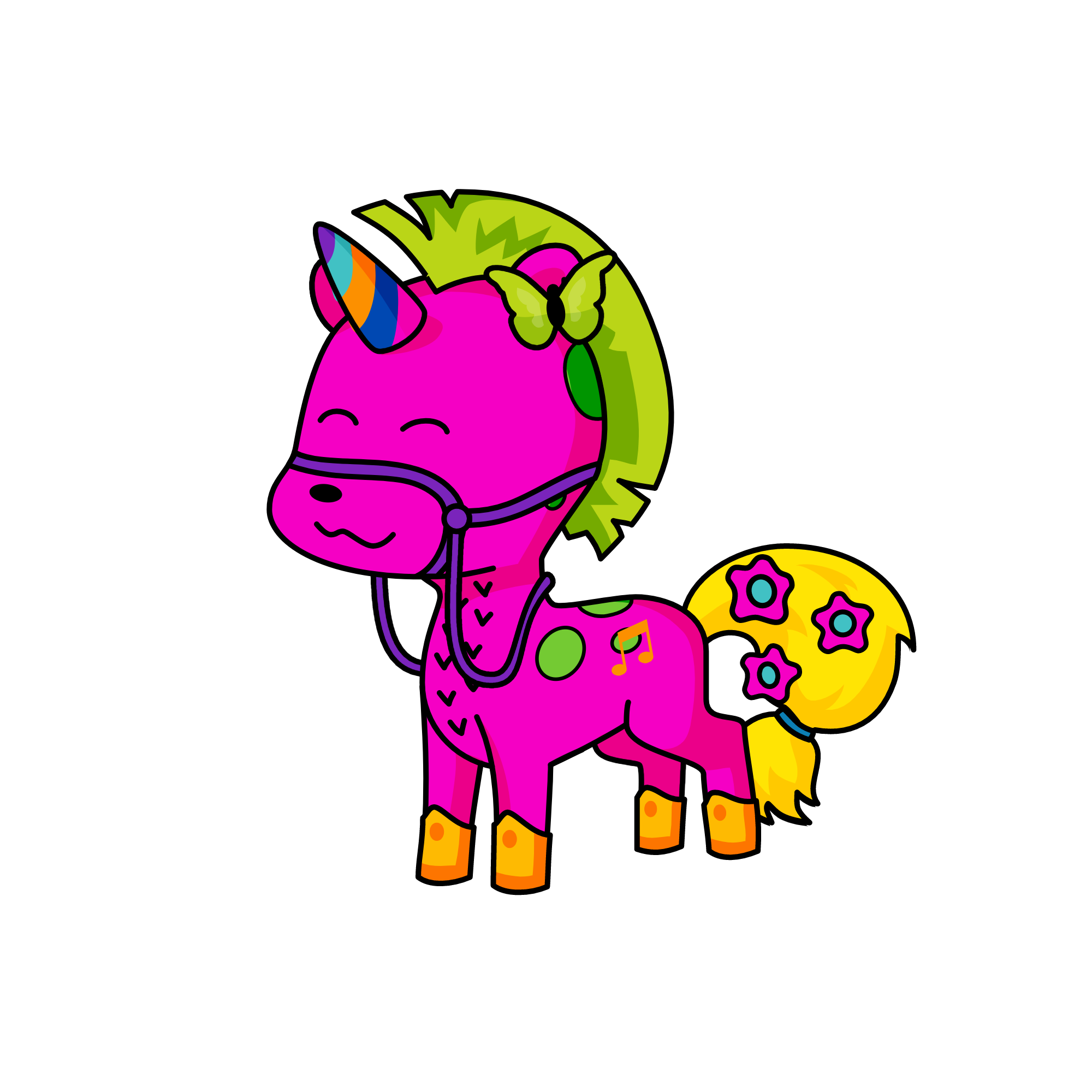 Cotton, the unicorn