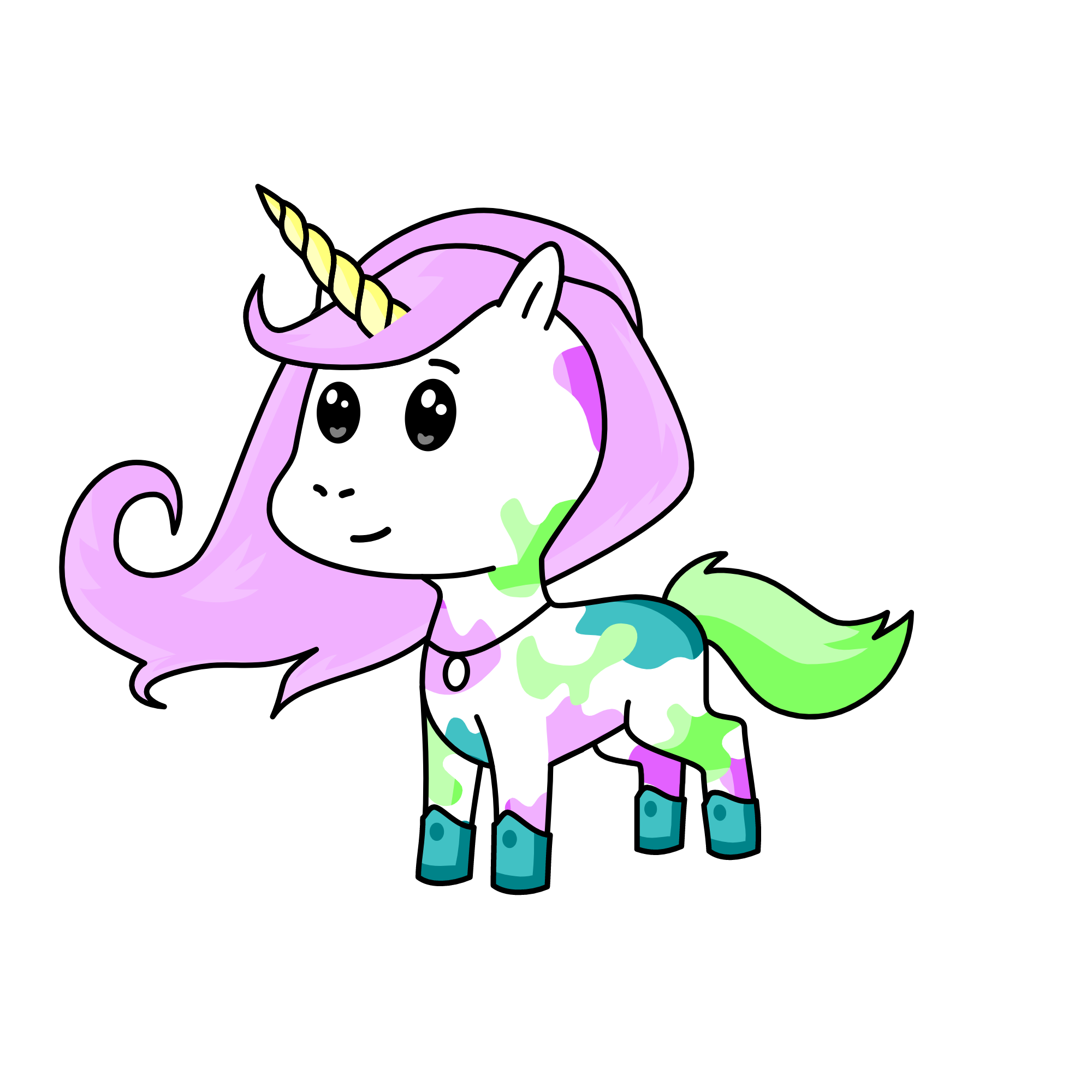Gelinho, the unicorn