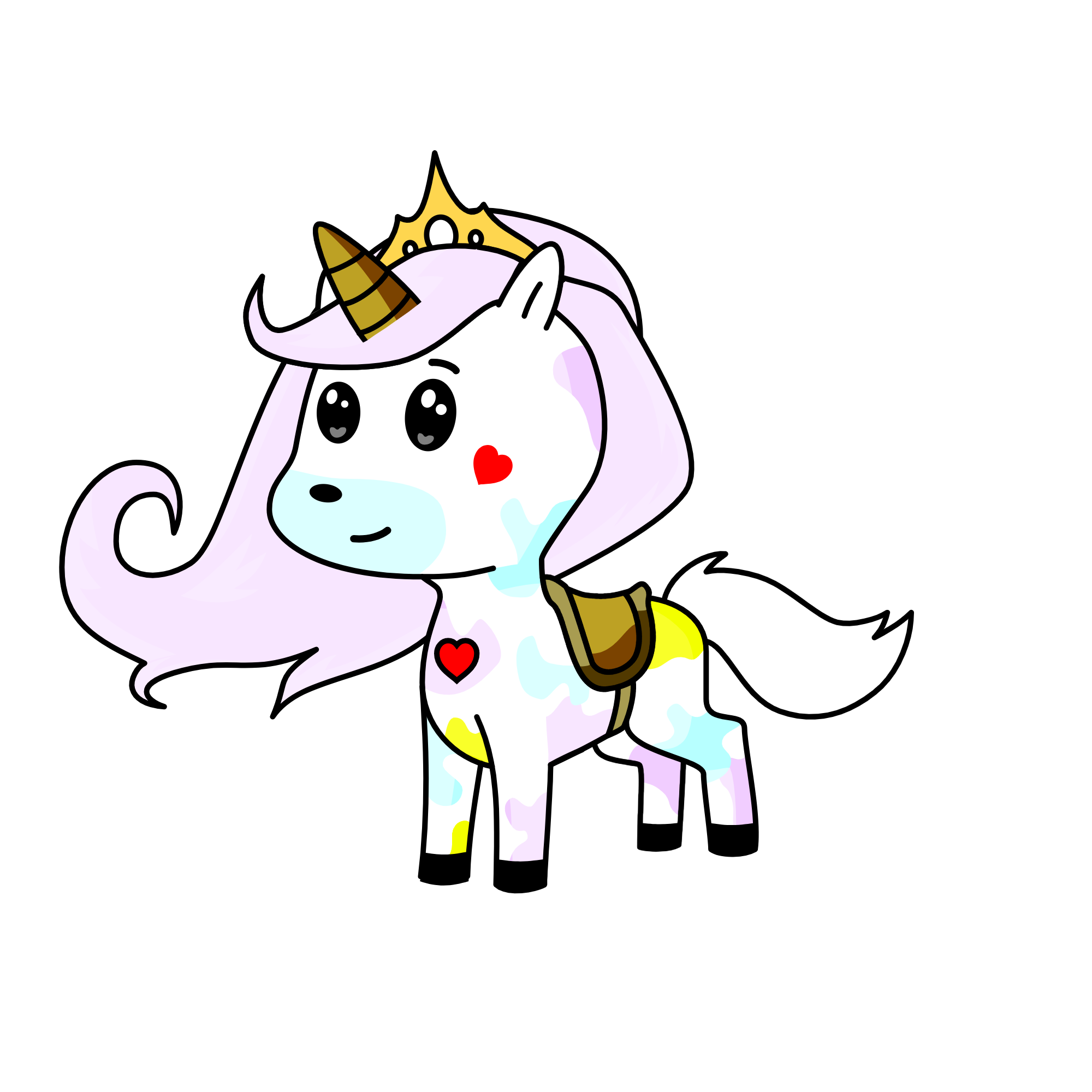 Princess Rose , the unicorn