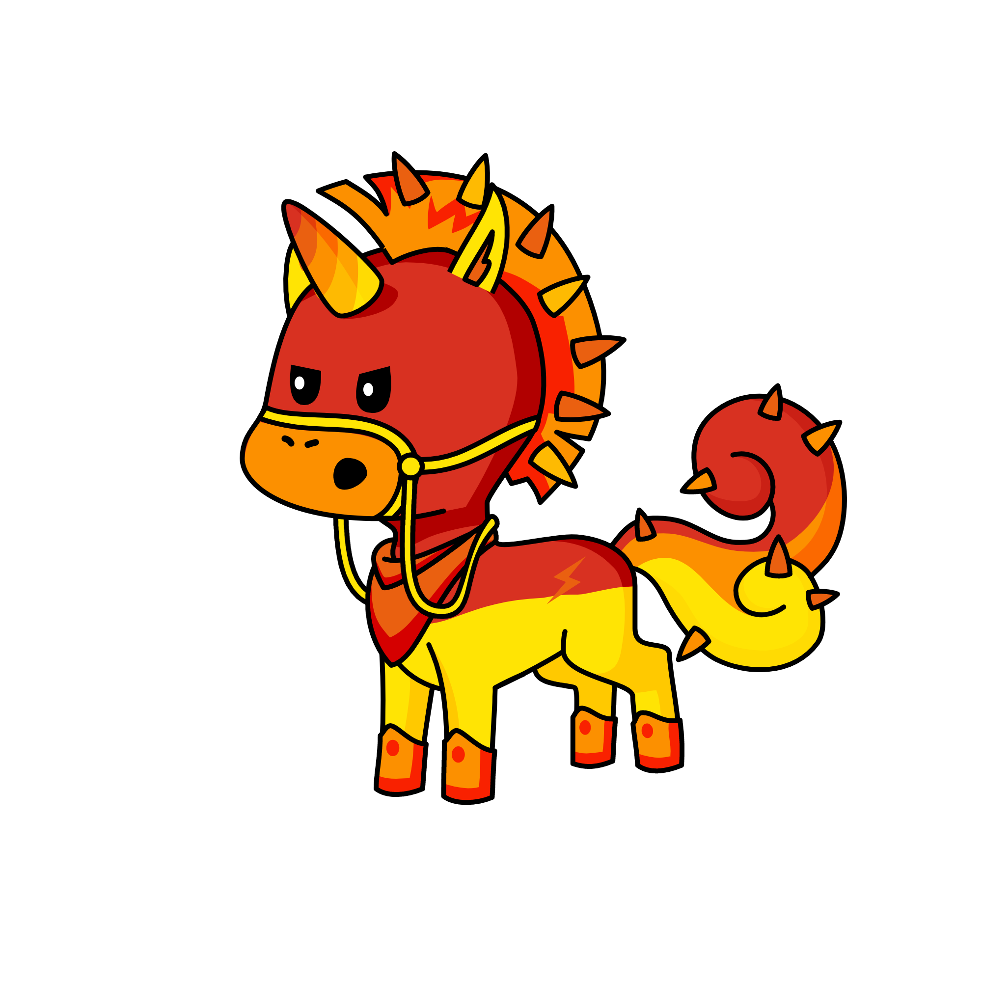 Fire-horned, the unicorn