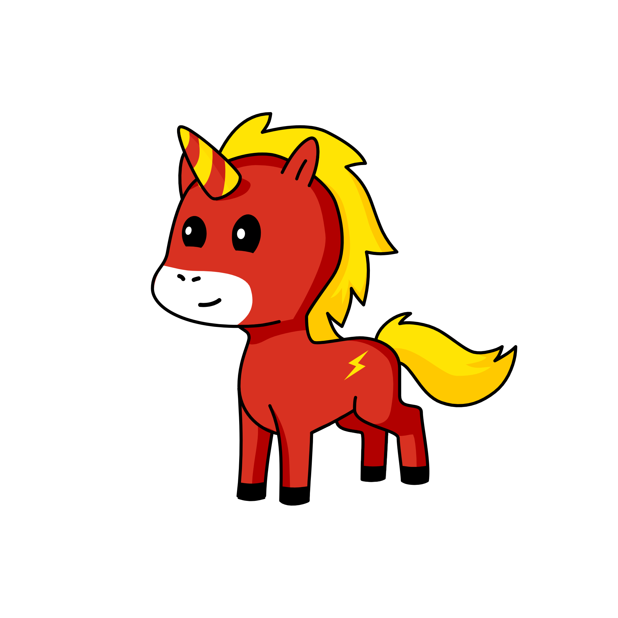 flash, the unicorn